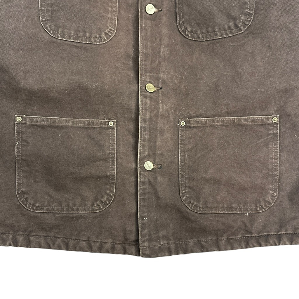 Vintage Carhartt Michigan Barn Coat Brown