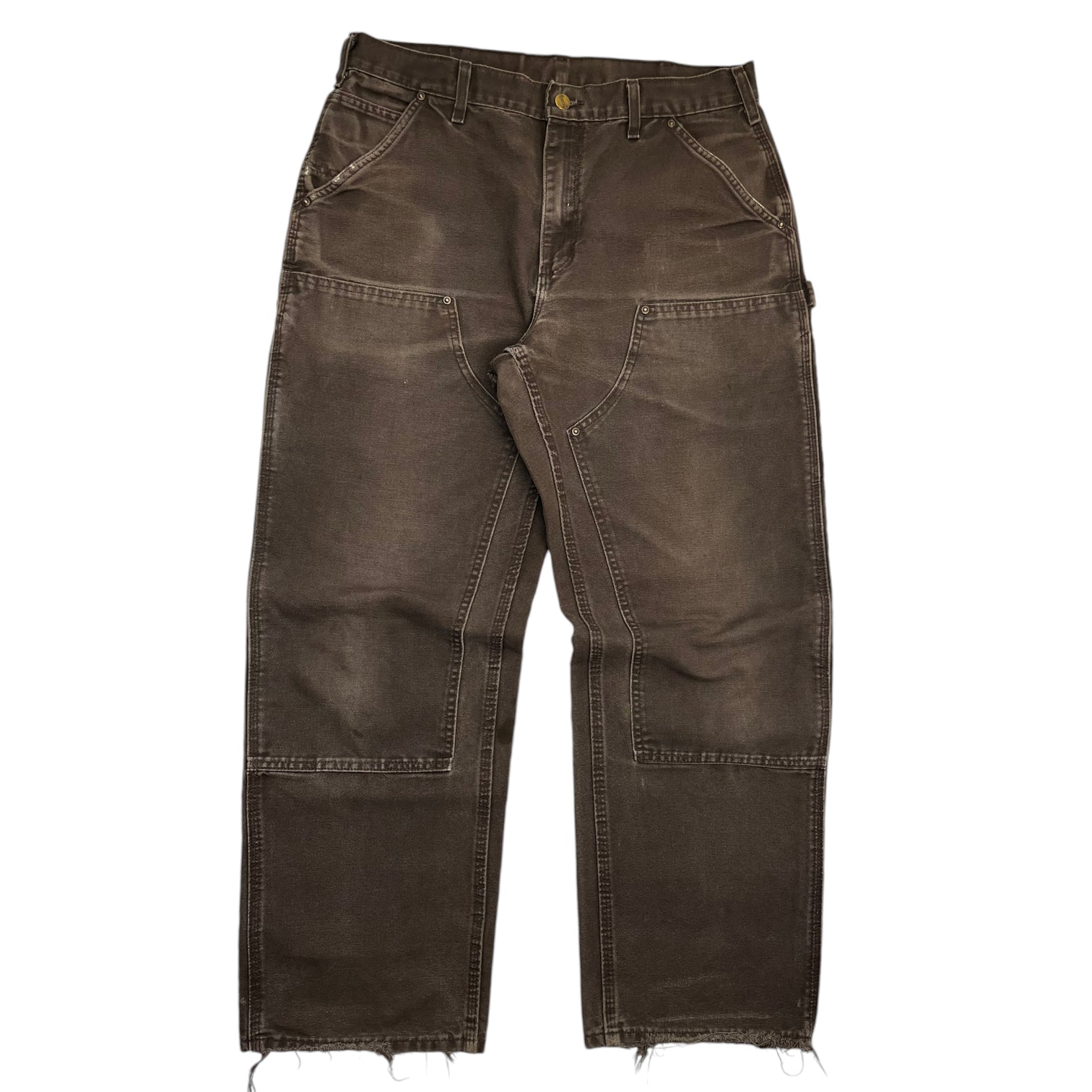 Carhartt Dungaree Double Knees Chocolate