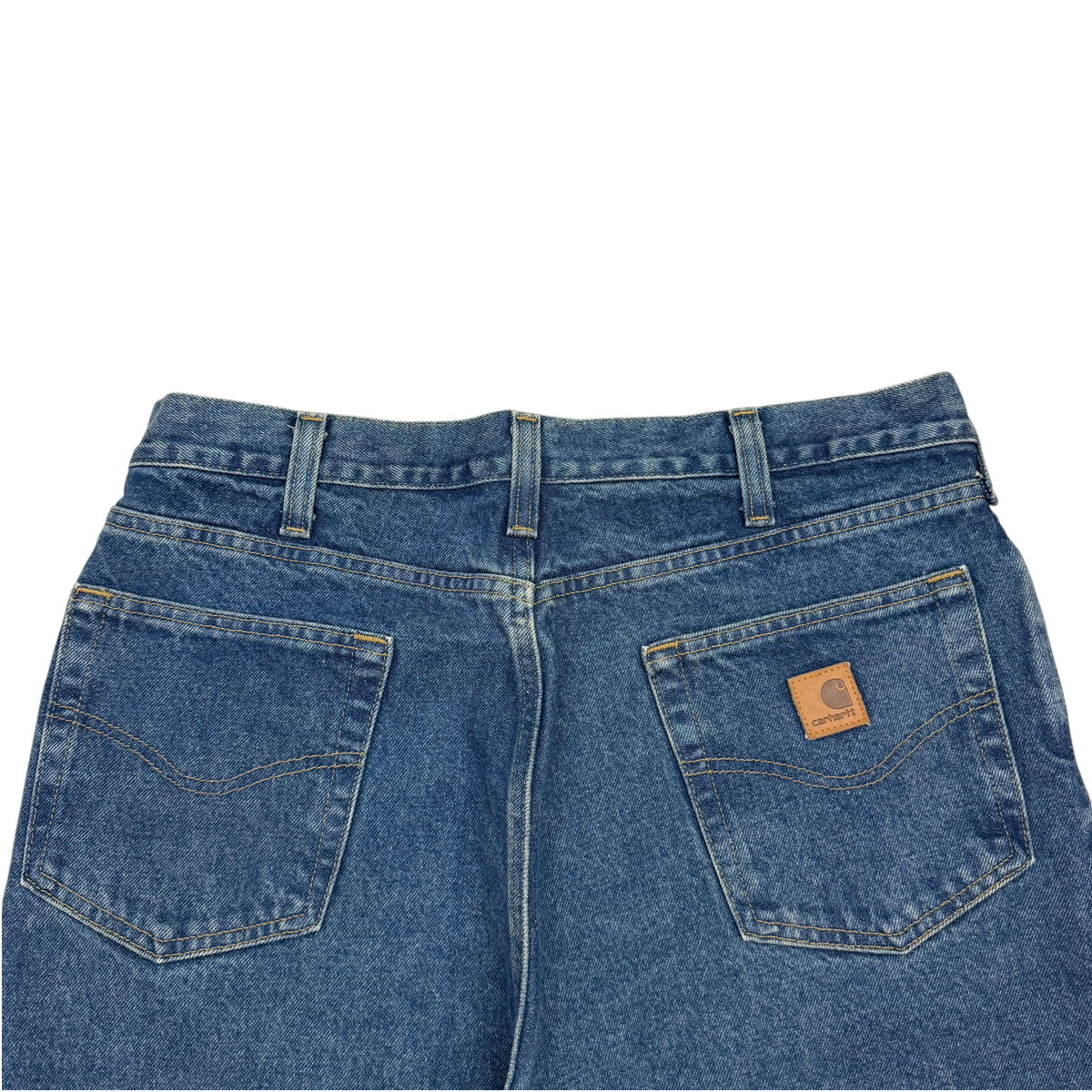 Vintage Carhartt Relaxed Fit Denim Pants Blue