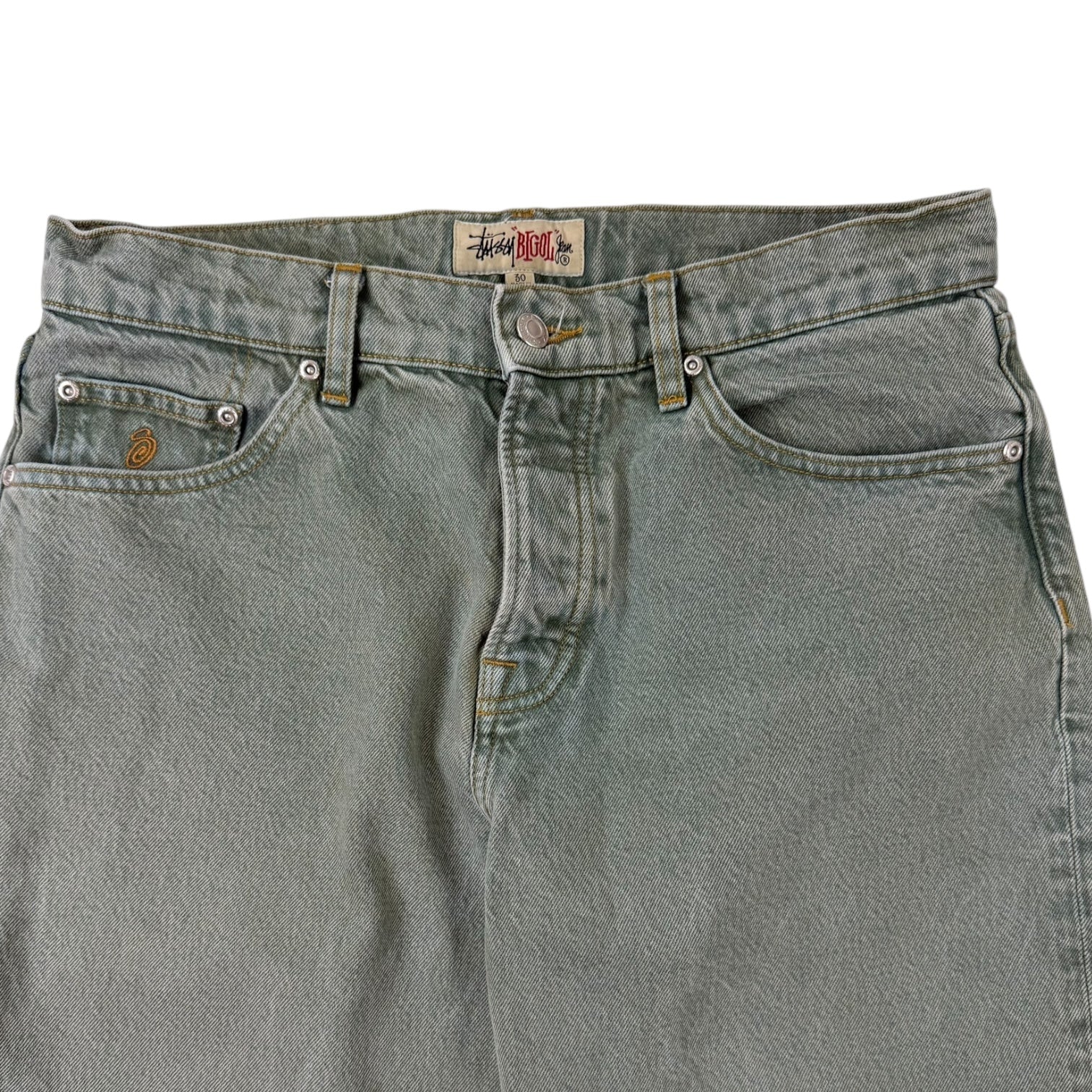 Stussy Big Ol Jeans Green