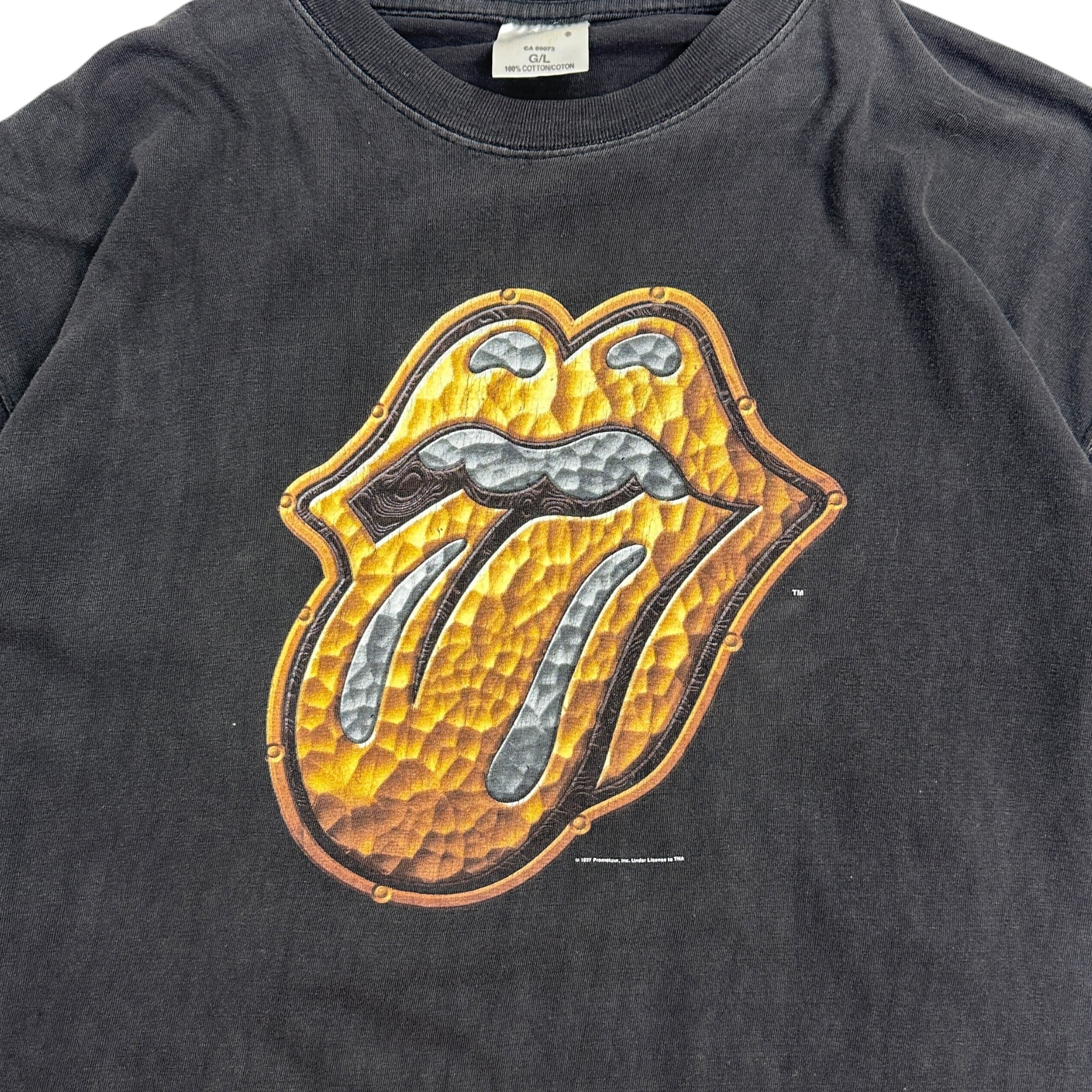 1997 Rolling Stones Bridges To Babylon Tee Black