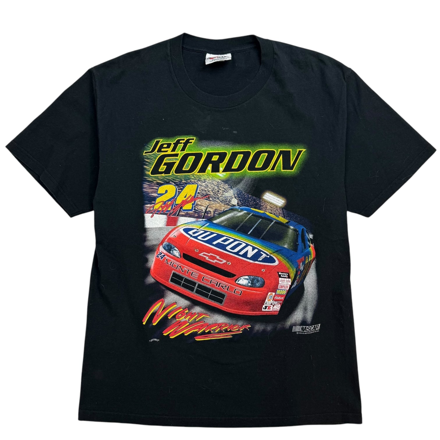 Vintage NASCAR Jeff Gordon Tee Black