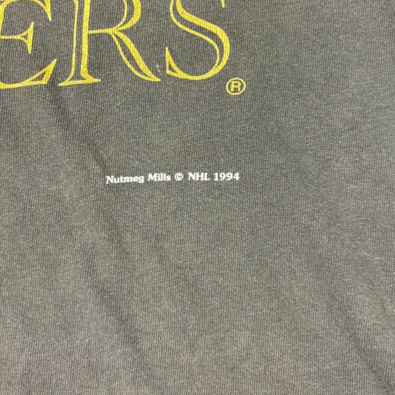 Vintage 1994 New York Rangers T-Shirt Black