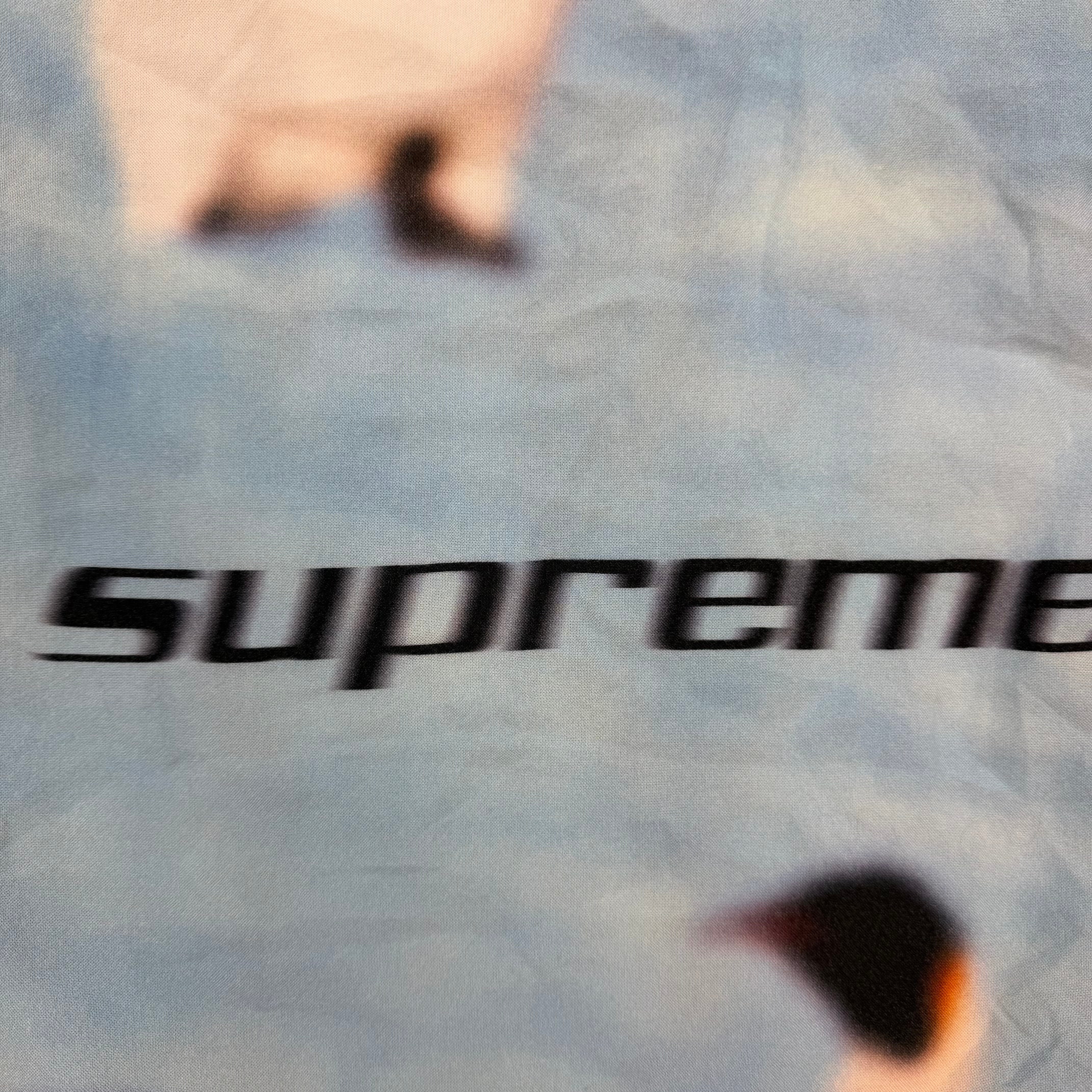 Supreme Penguins Rayon S/S Shirt Blue