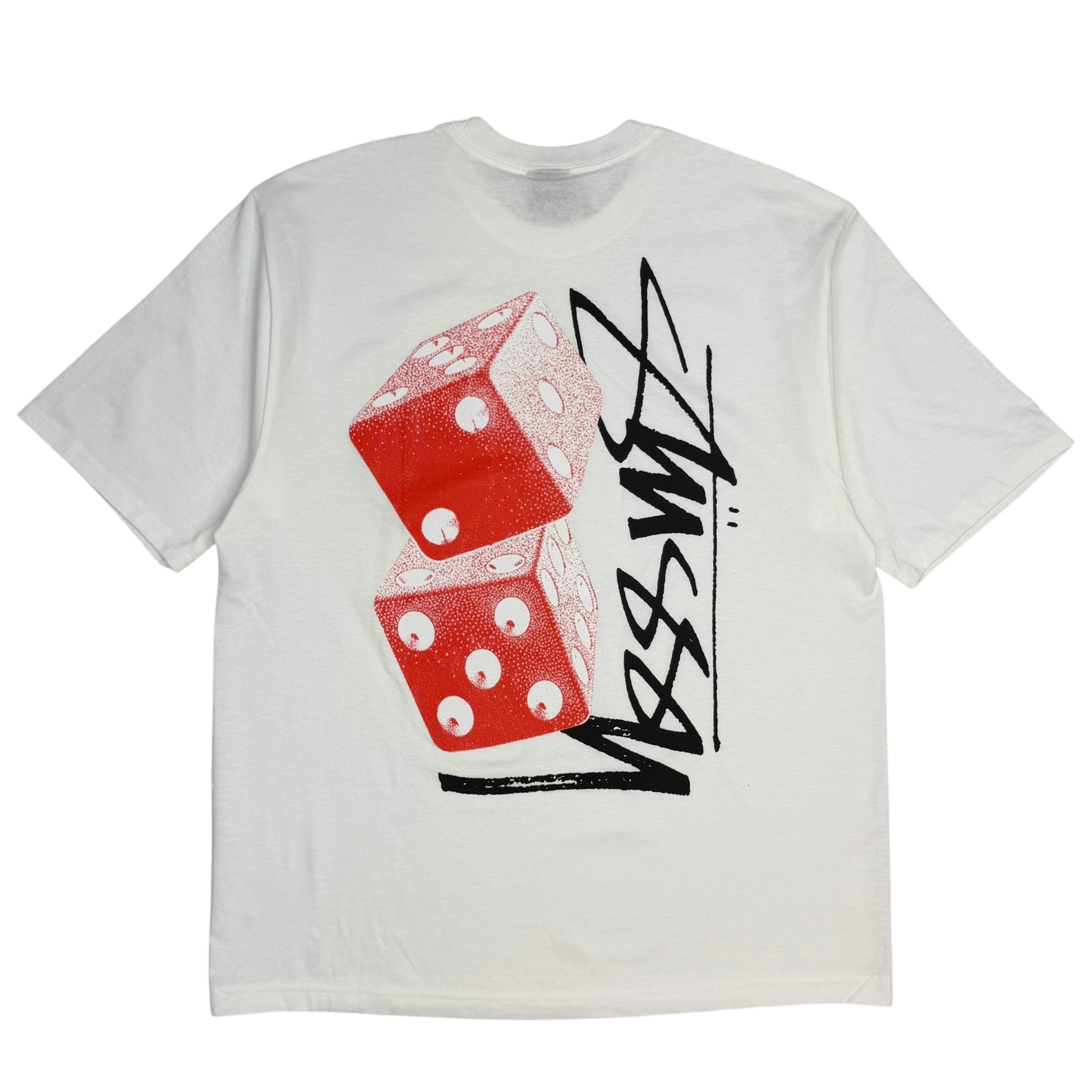 Stussy Tall Dice Tee White