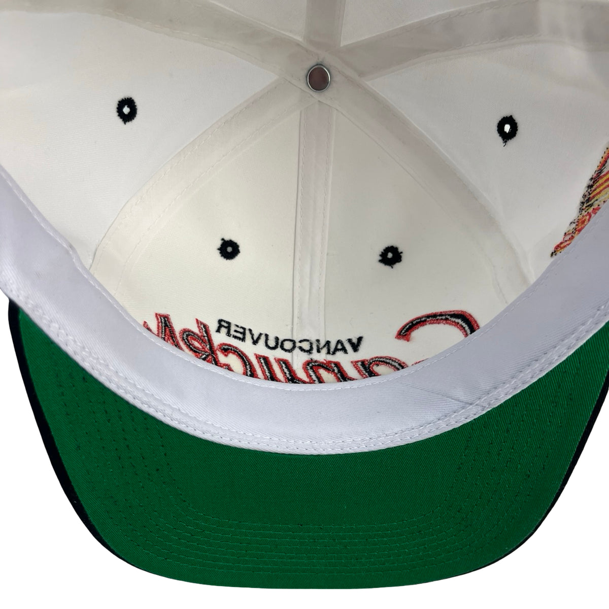 Vintage Vancouver Canucks Double Line Script Sports Specialties Hat