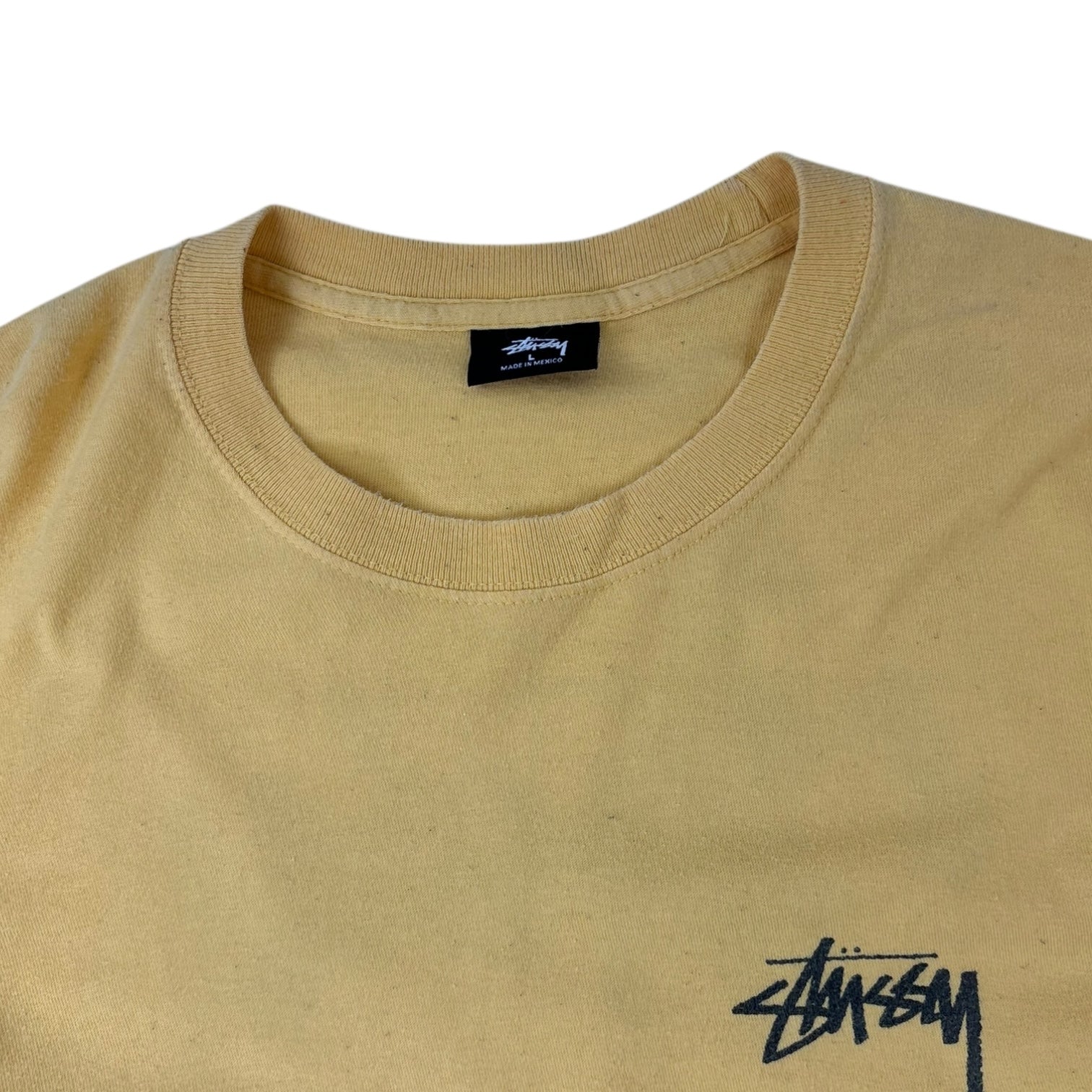 Stussy Holiday 2019 Long Sleeve T-Shirt Yellow