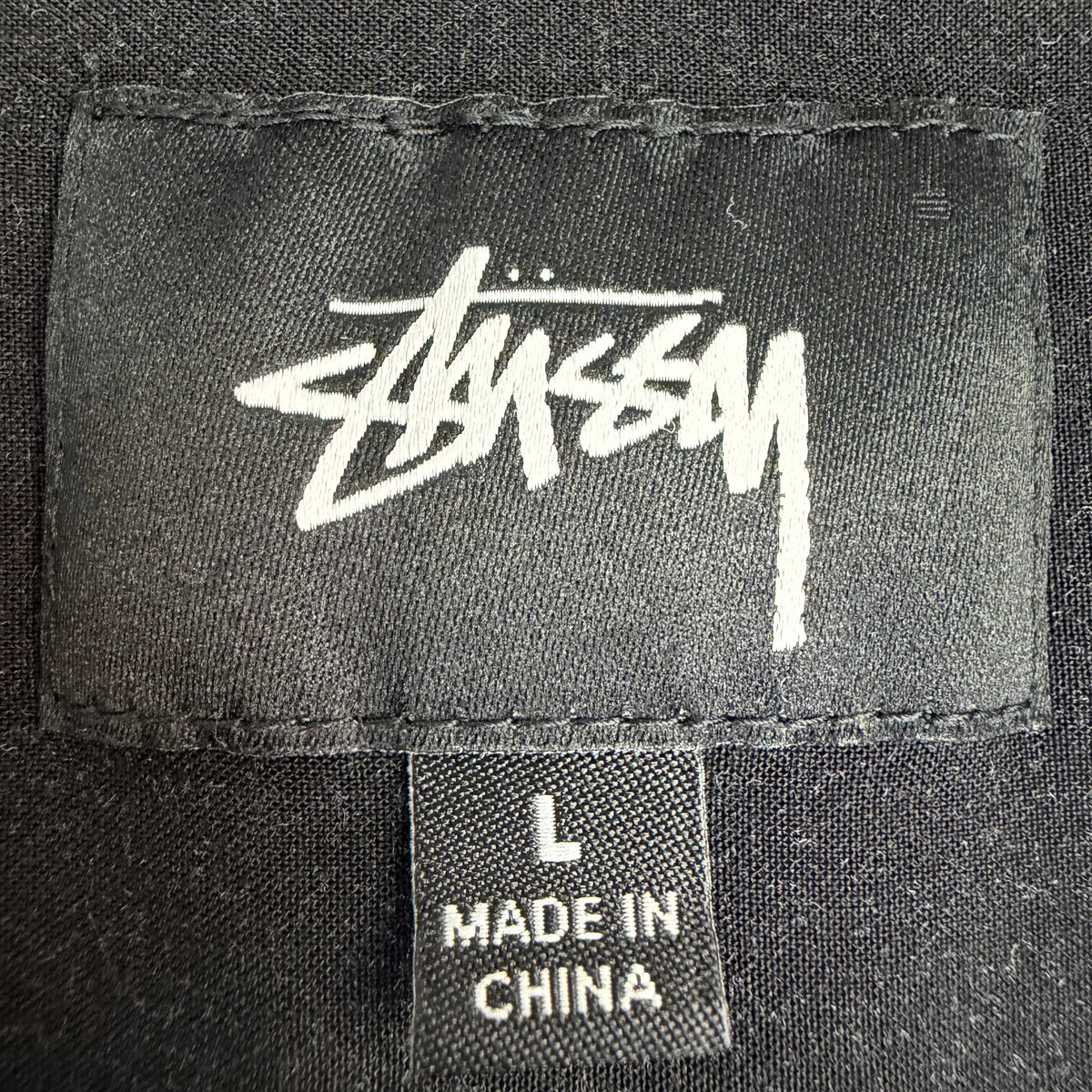 Stussy Cocktail SS Button Up Shirt Black