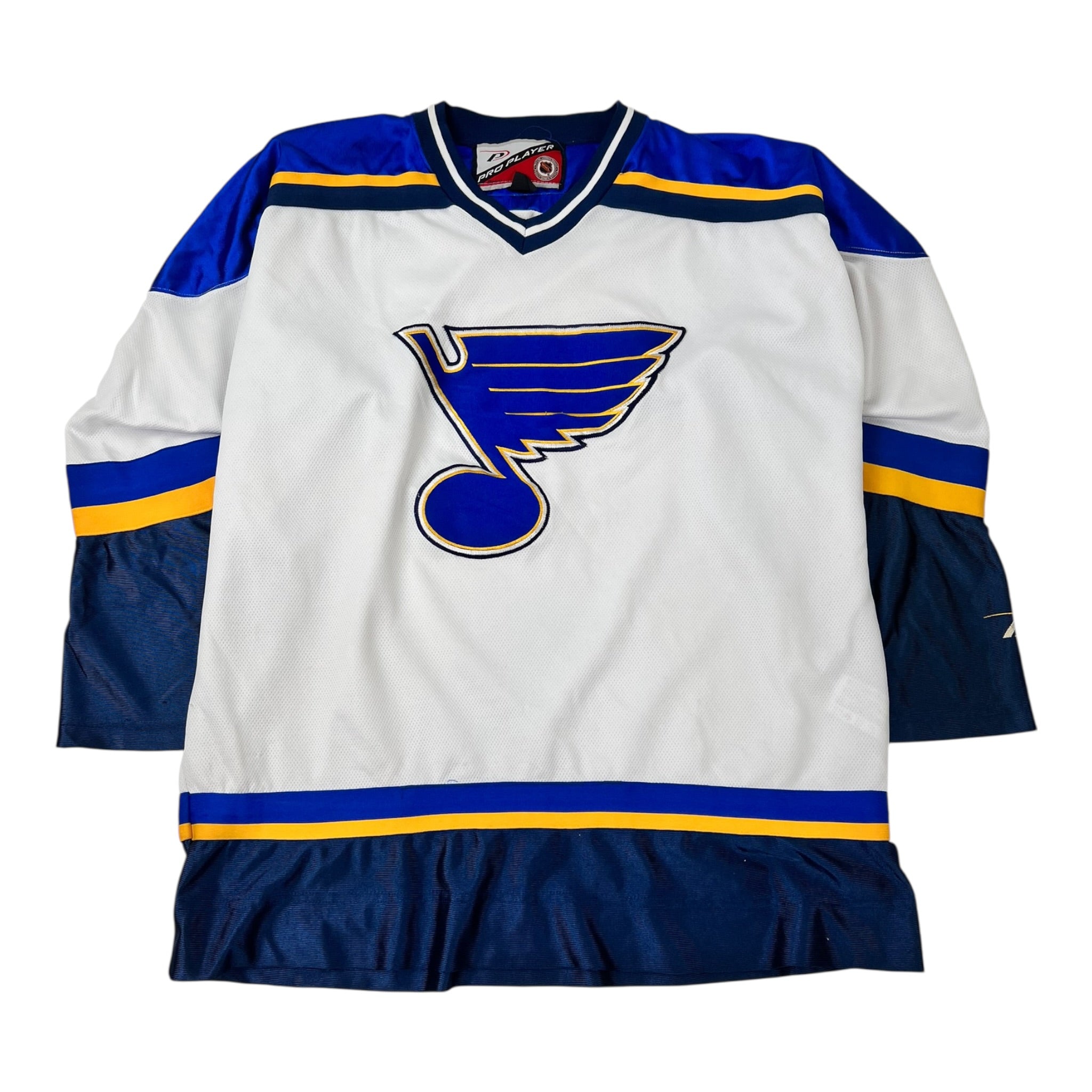 1990 Vintage Pro Player St. Louis Blues NHL Jersey White Away