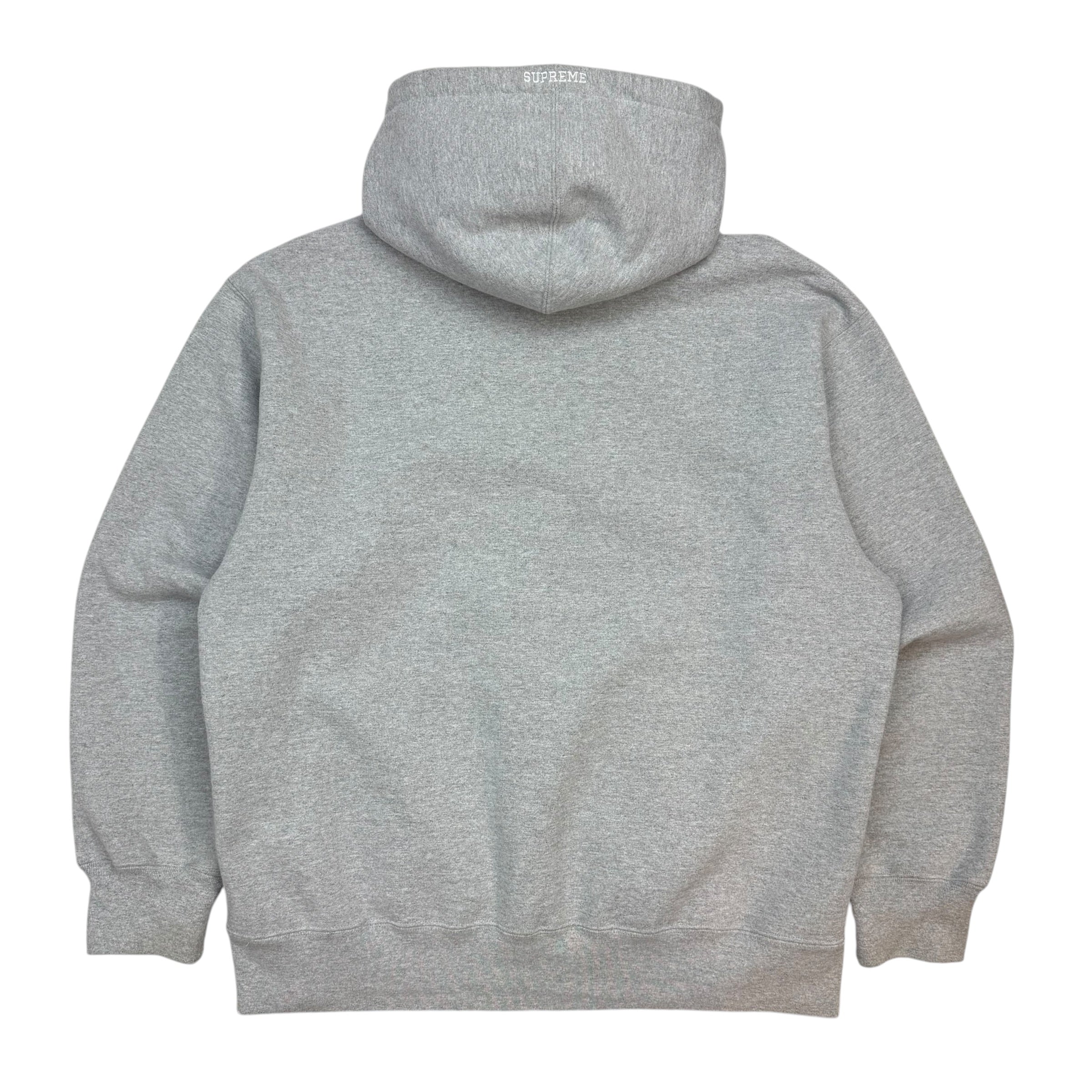 Supreme S Logo Hoodie Grey