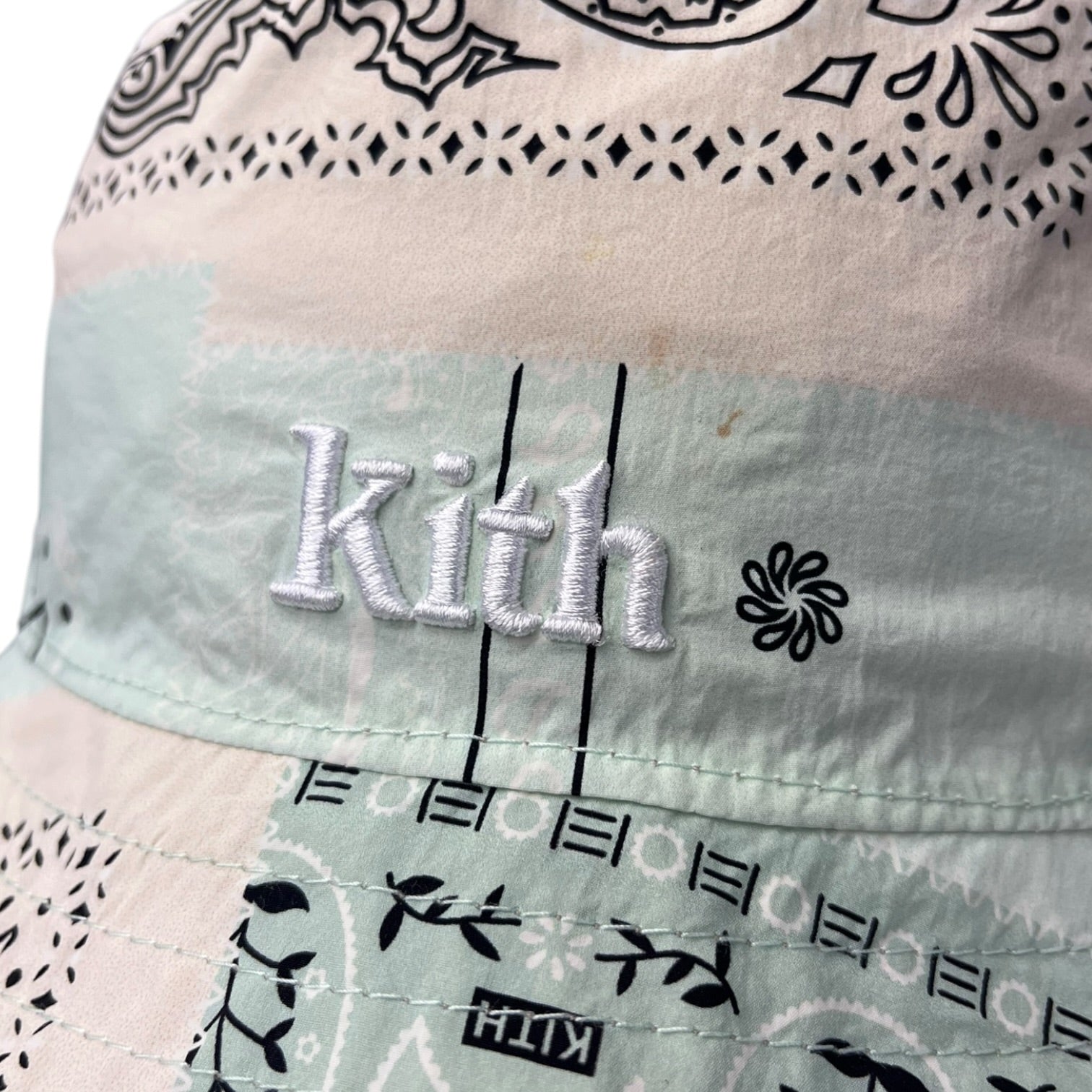 Kith Deconstructed Bandana Reversible Bucket Hat