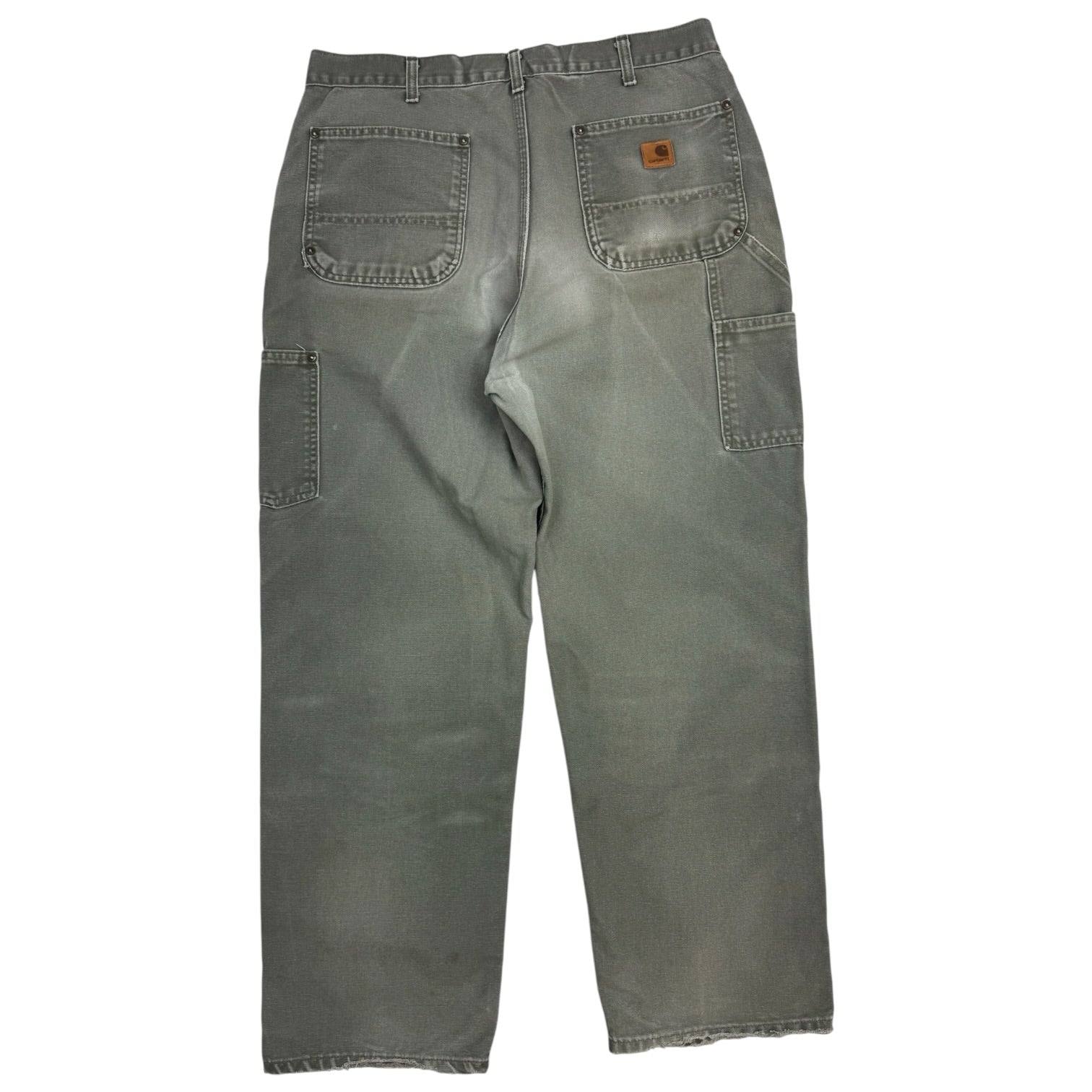Vintage Carhartt Double Knees Washed Green