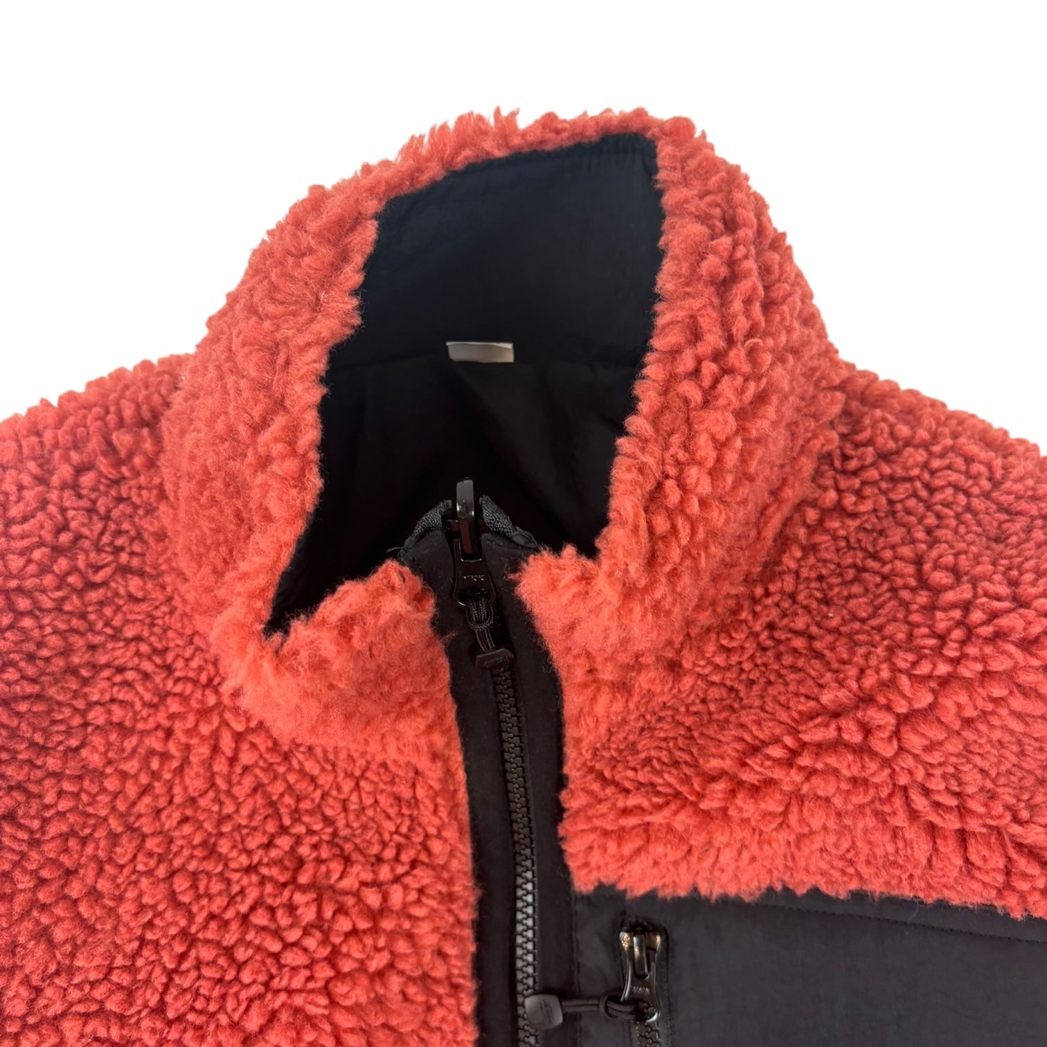 Stussy Sherpa Reversible Jacket Terracotta