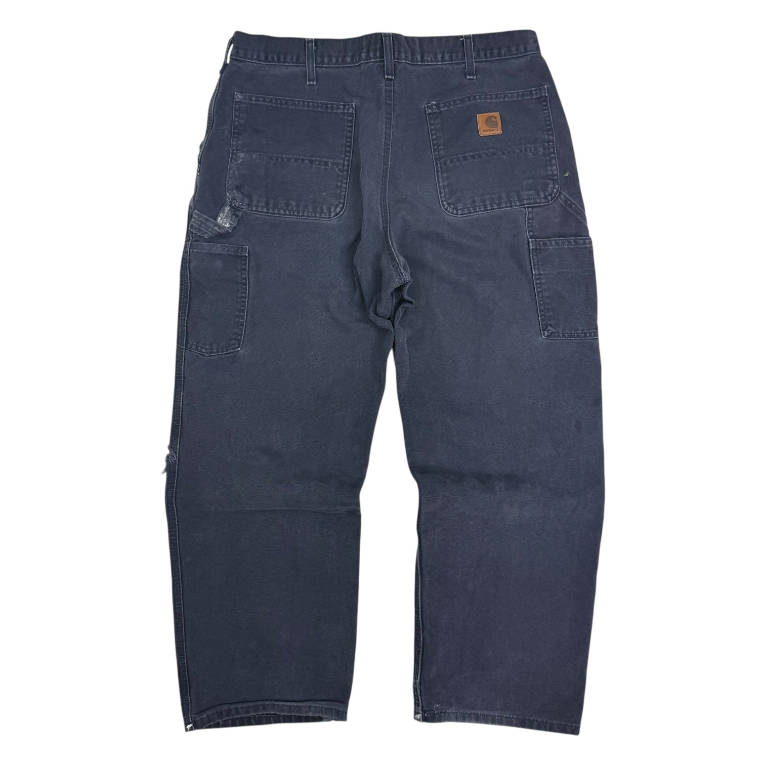 Vintage Carhartt Dungaree Pants Navy Blue