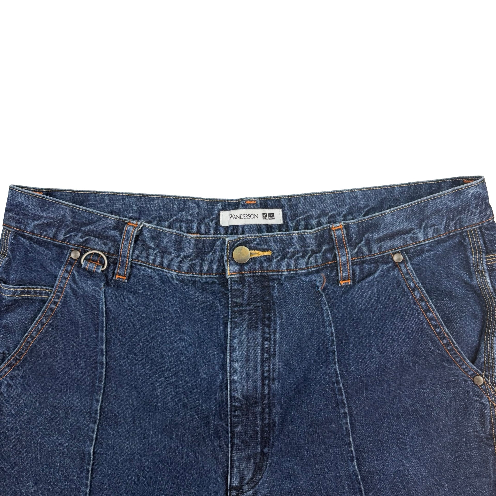 JW Anderson X Uniqlo Denim Work Pants Indigo
