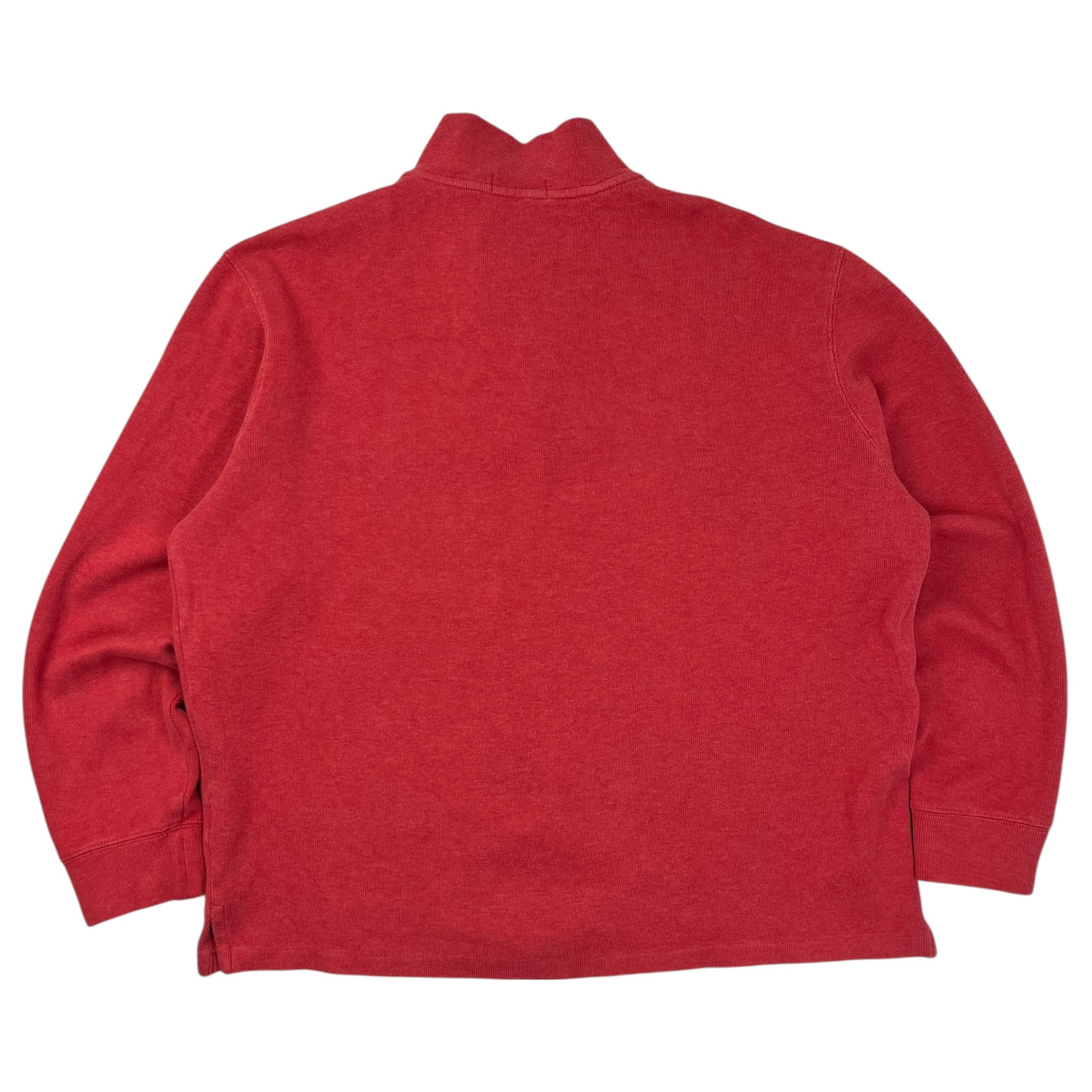 Polo Ralph Lauren Faded Red Quarter Zip Sweater