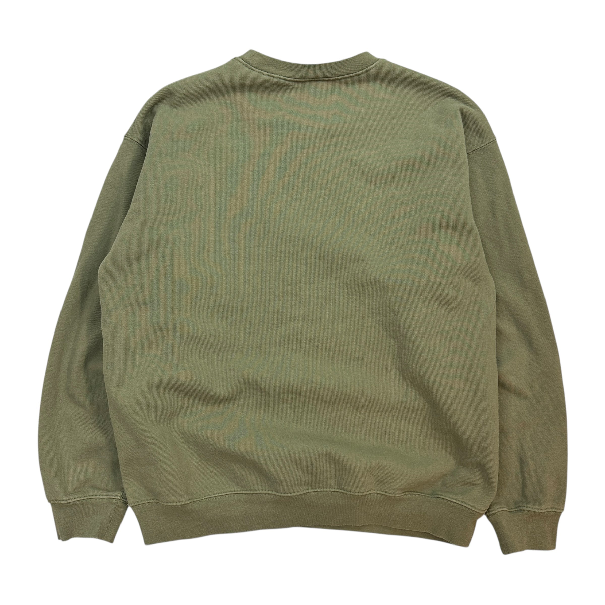 Dime Skateboards Embroidered Logo Crewneck Green