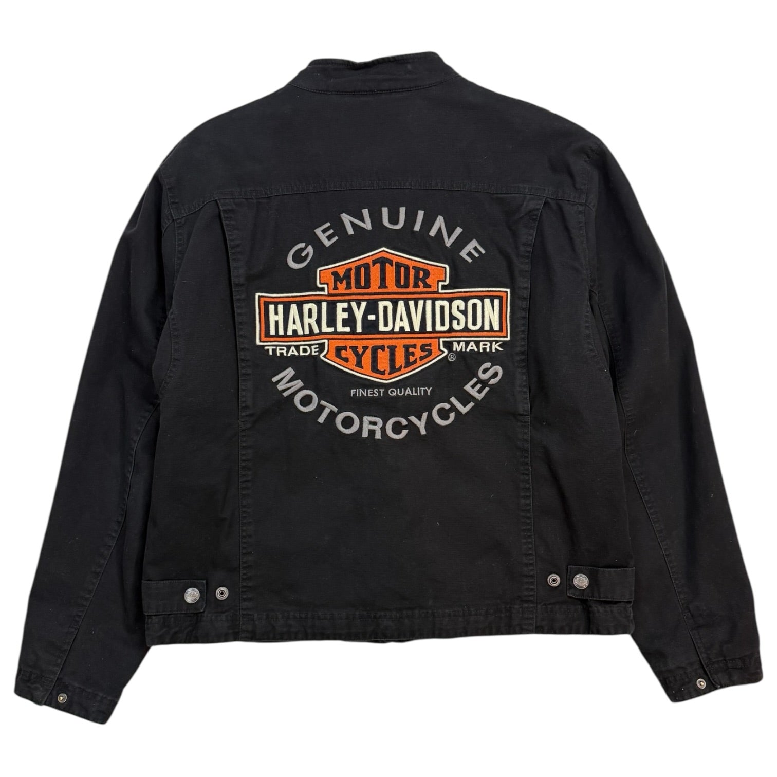 Vintage Harley Davidson Jacket Black