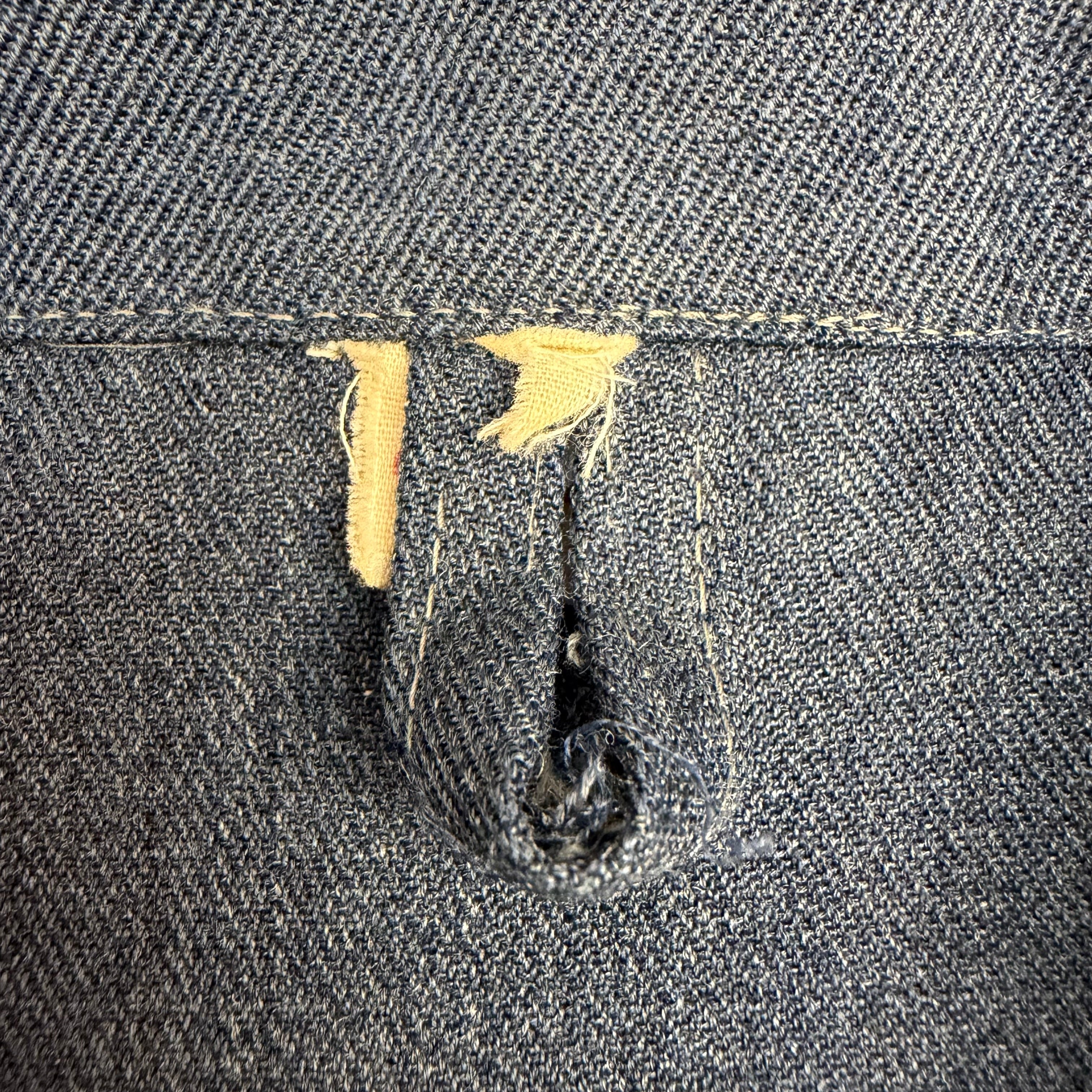 60s GWG Denim Zip Up Jacket Indigo