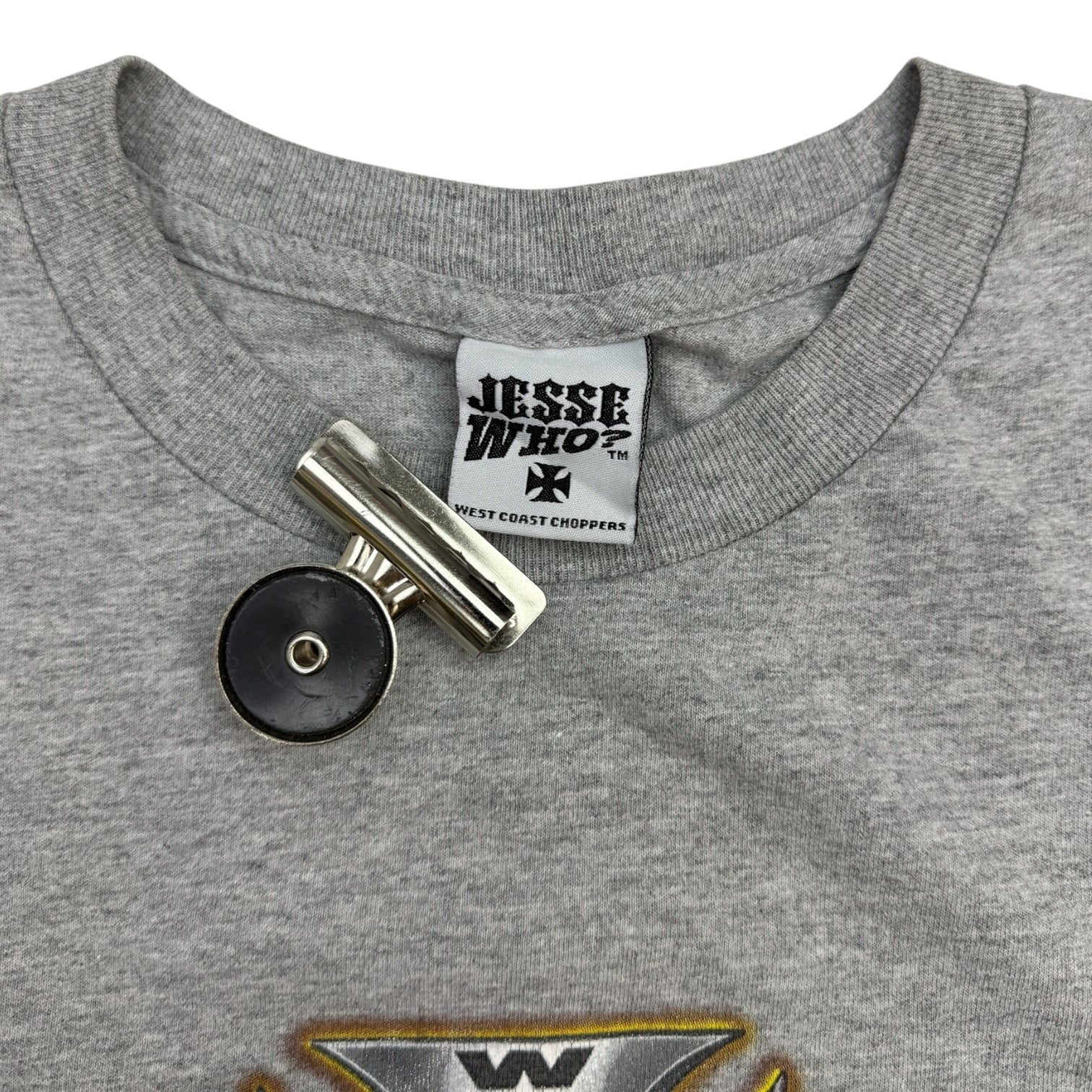 Vintage West Coast Choppers Long Beach T-Shirt Grey