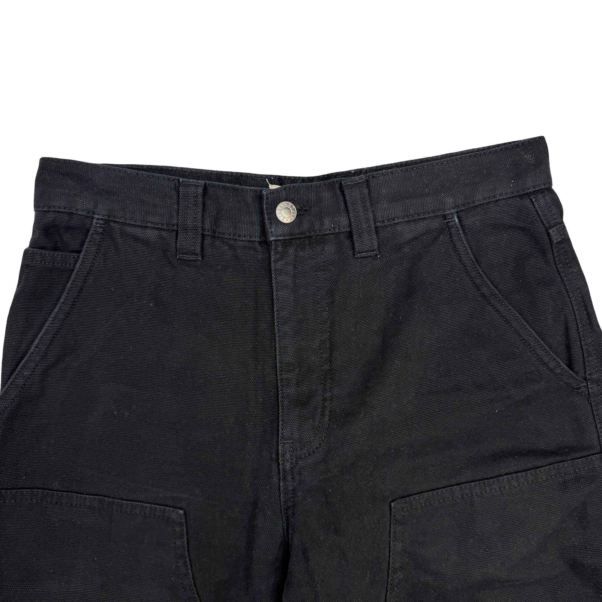 Stussy Denim Double Knee Work Pant Black