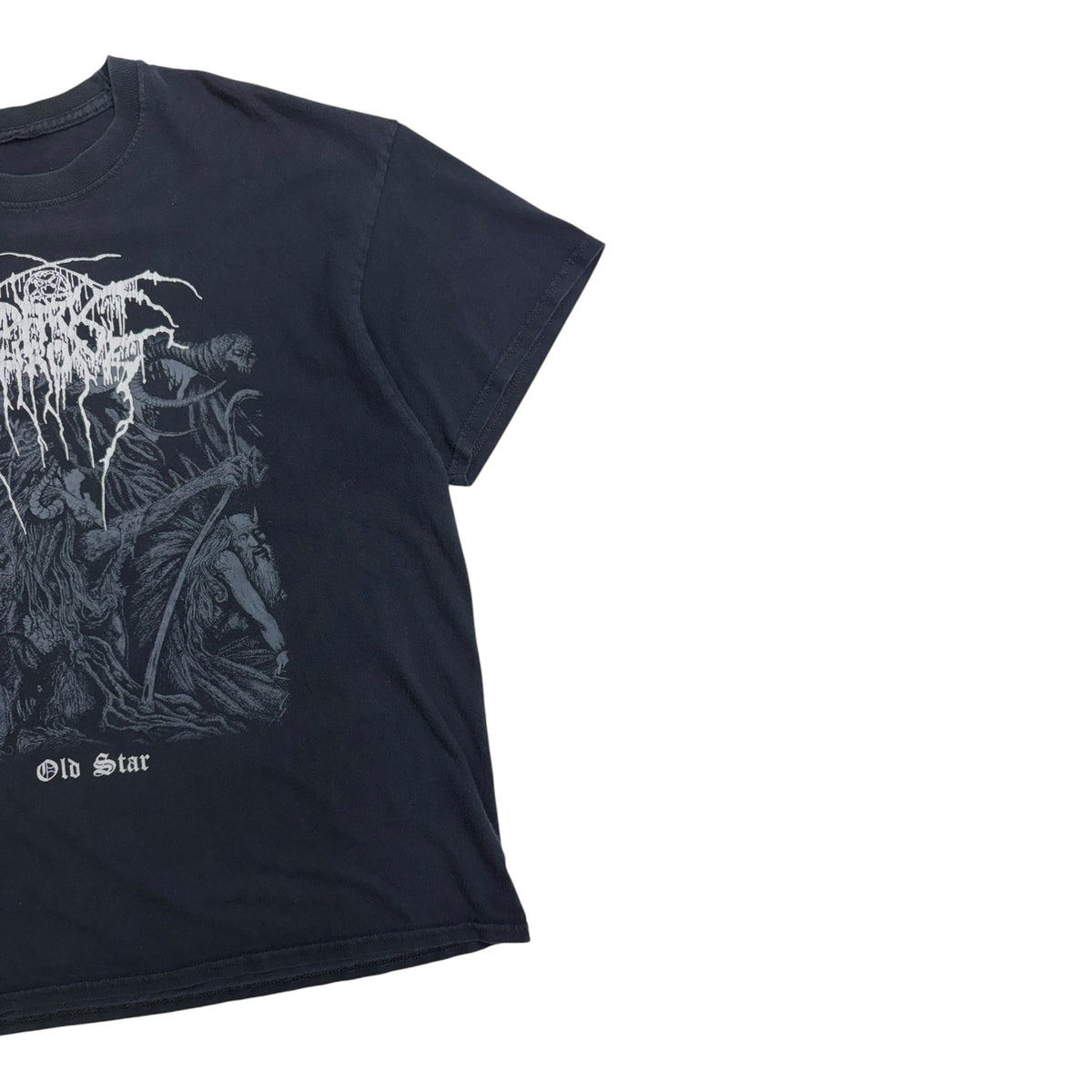 Vintage Darkthrone Old Star T-Shirt Black