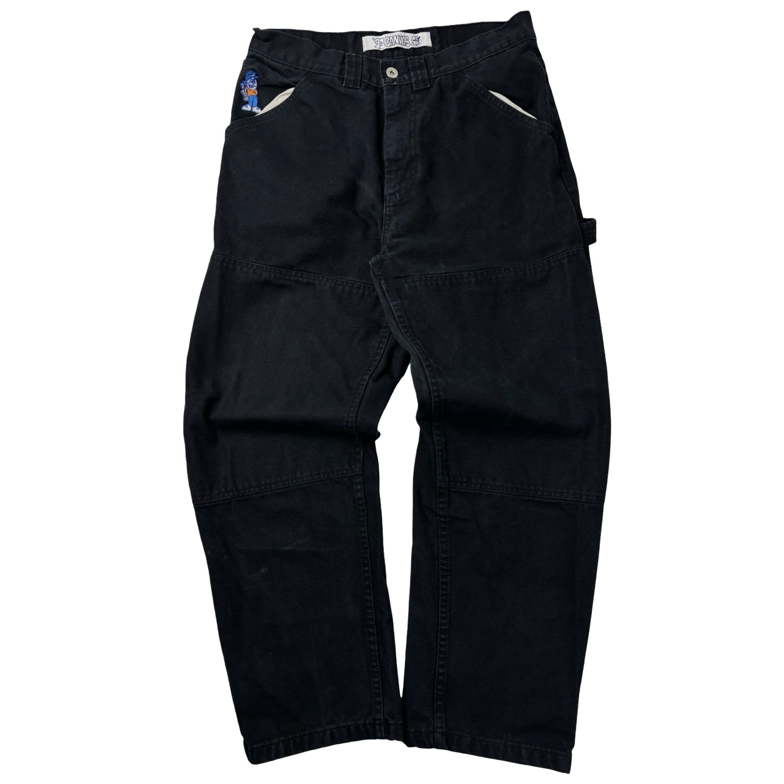 Polar Skate 93’ Canvas Denim Black