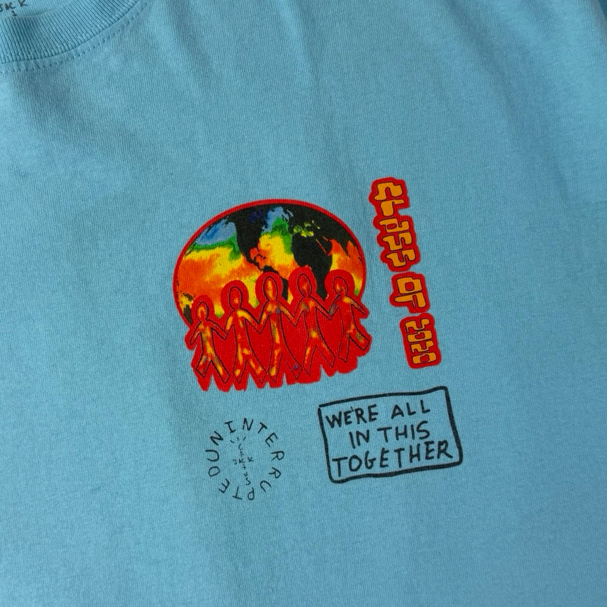 Travis Scott Cactus Jack C/O 2020 T-Shirt Light Blue