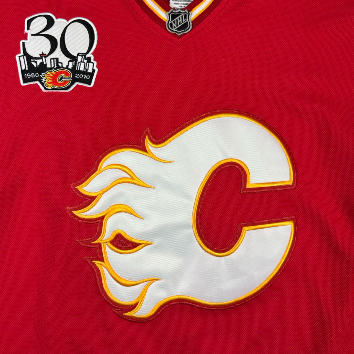 2010 Calgary Flames #4 Jay Bouwmeester NHL Jersey