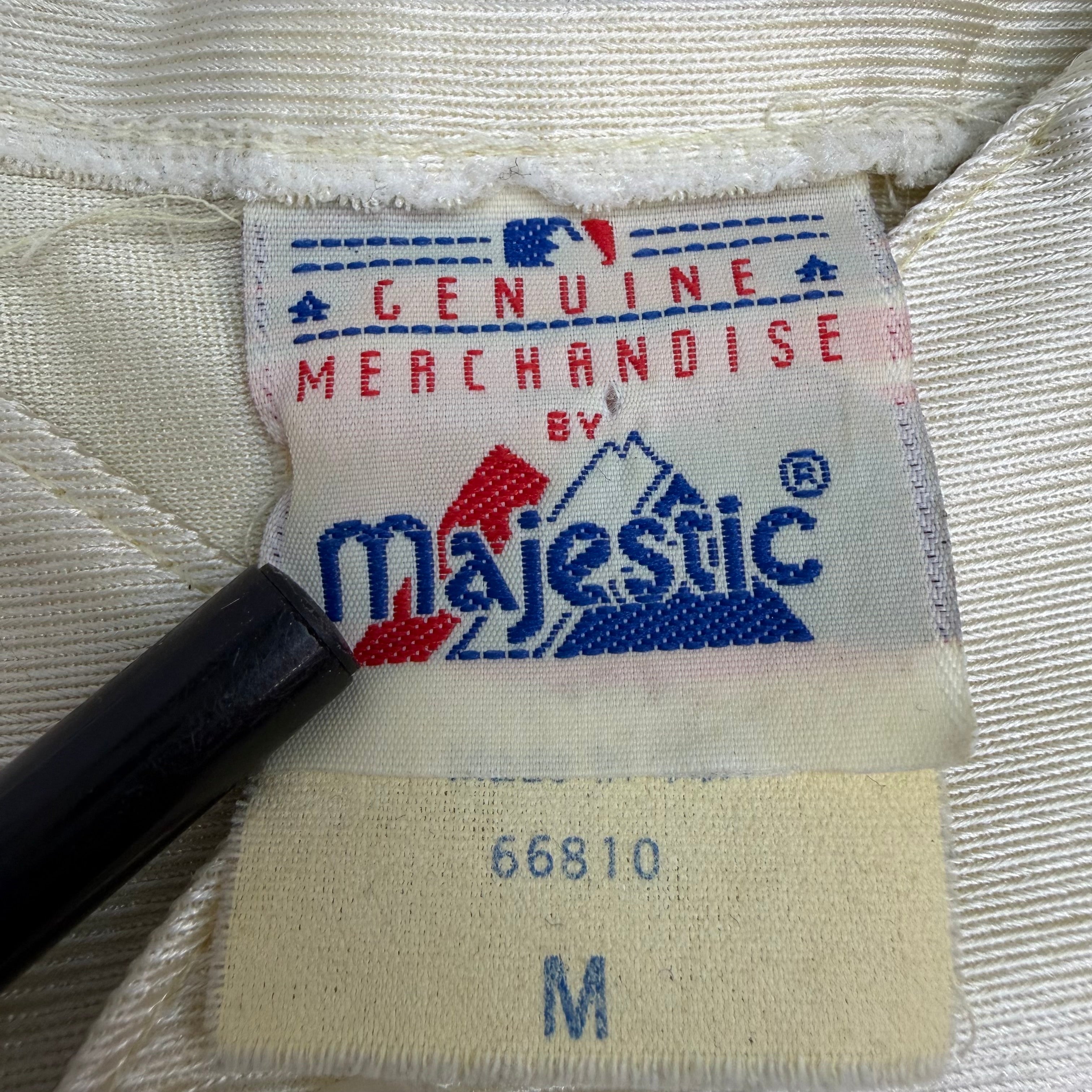 Vintage Derek Jeter New York Yankees Majestic Jersey Cream
