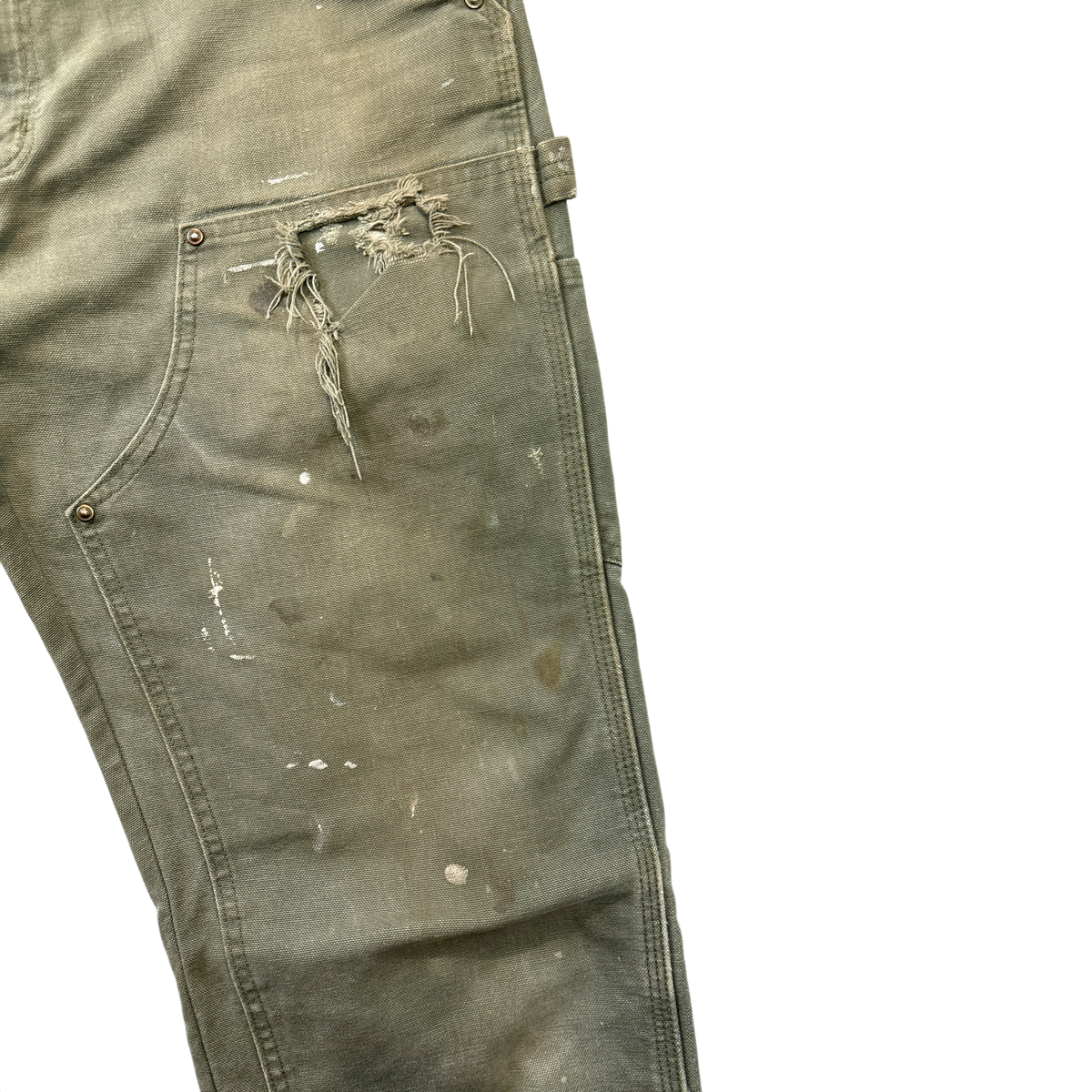 Carhartt Double Knees Pants Green