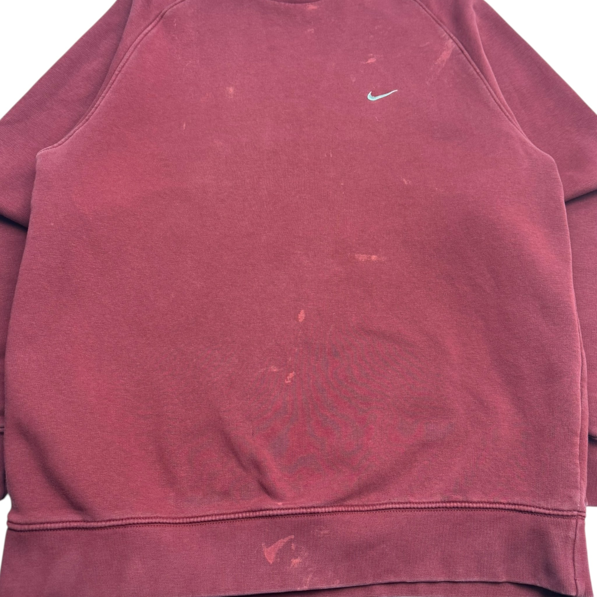 Vintage Nike Pocket Swoosh Crewneck Red