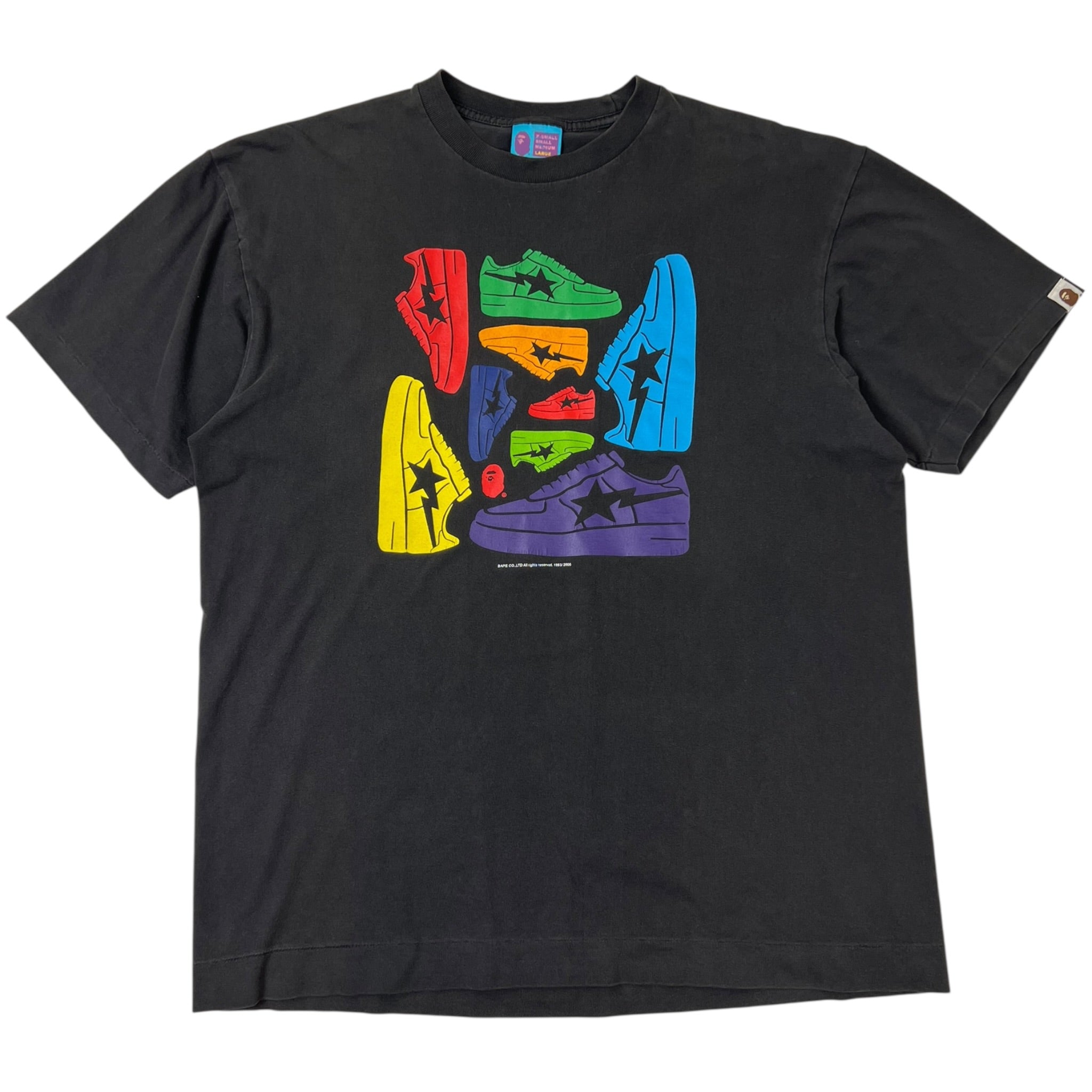 Vintage BAPE Sta T-Shirt Black