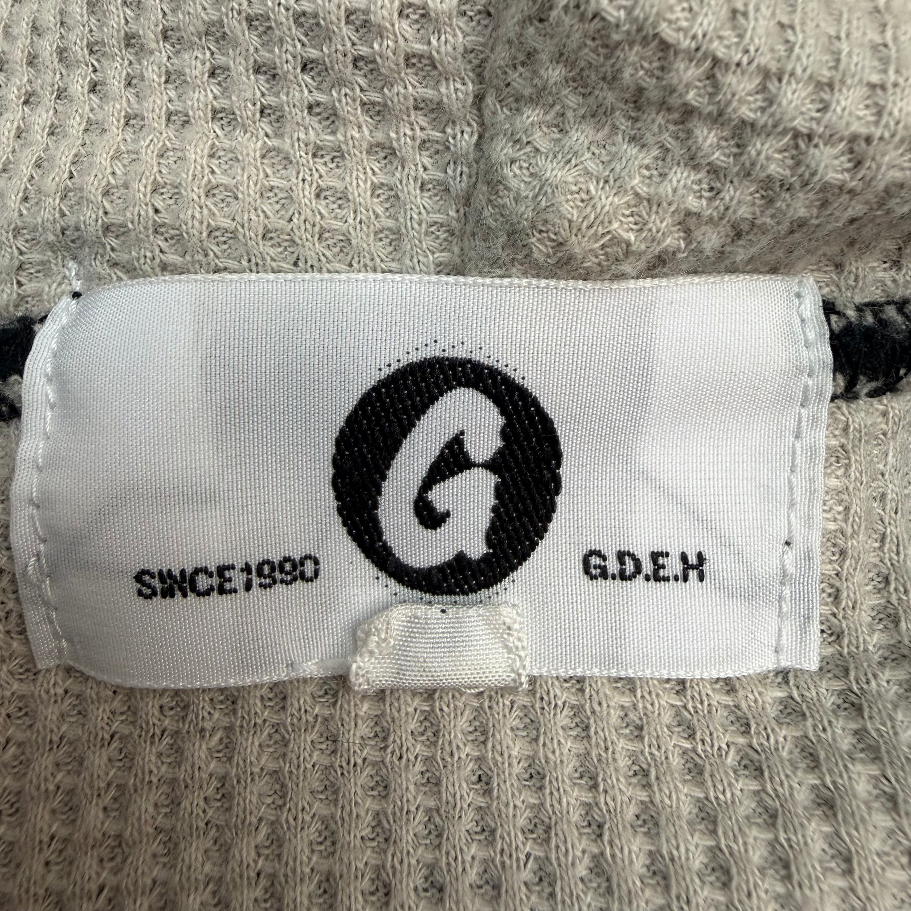 Vintage Goodenough GDEH Thermal Lined Hoodie Black