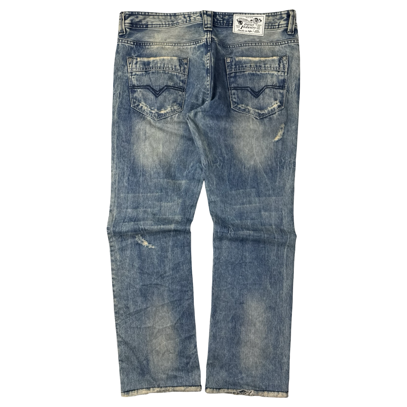 Diesel Black Label Denim Bottoms Acid Blue