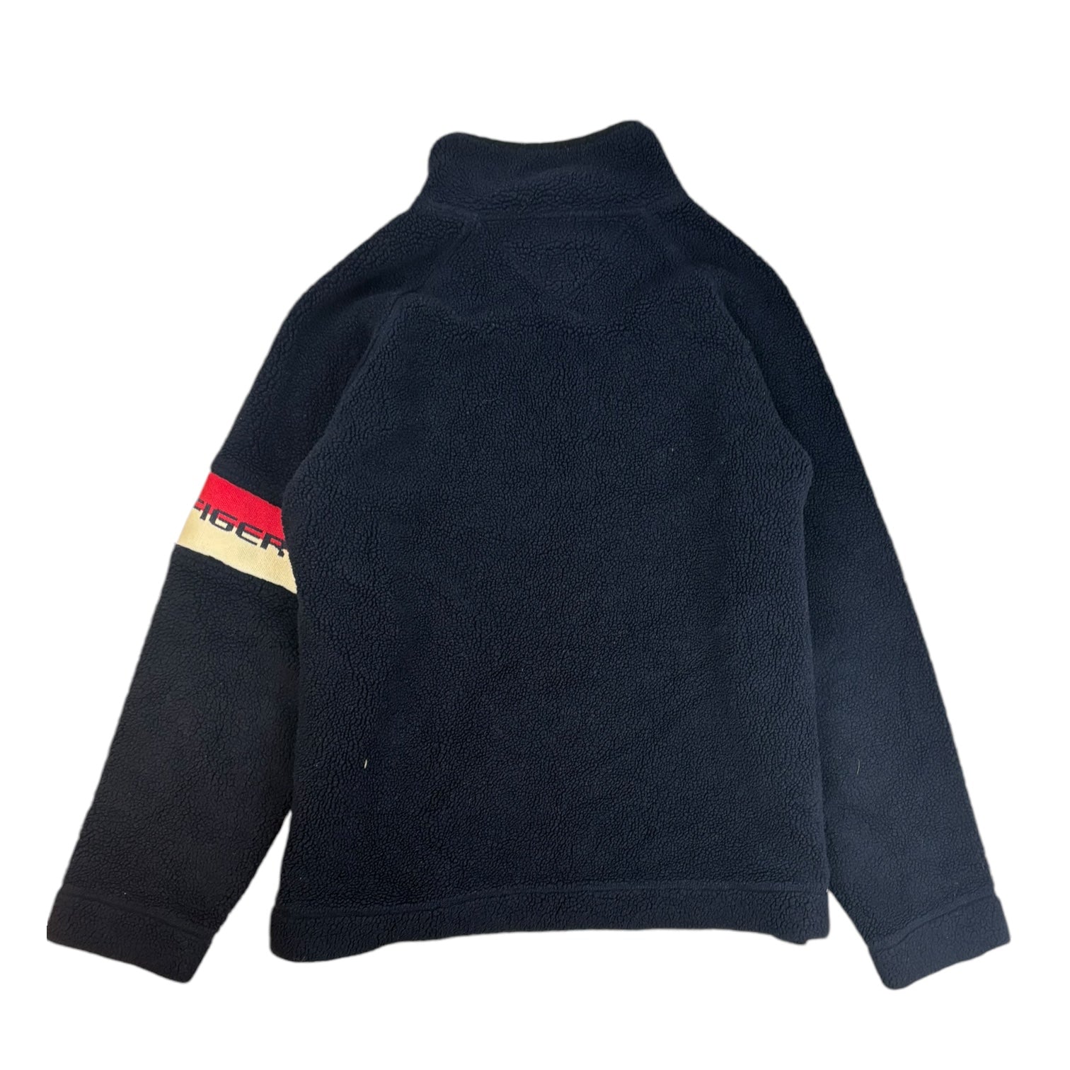 Vintage Tommy Hilfiger Fleece Zip-Up Sweater Navy