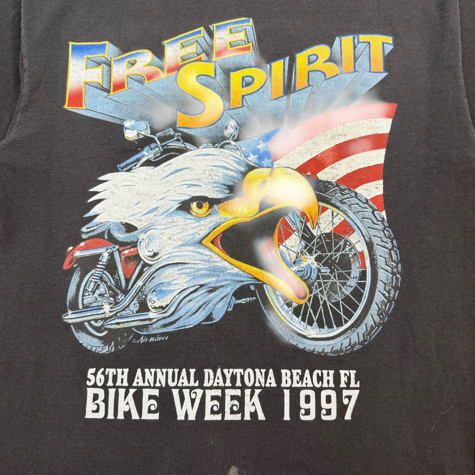 1997 Daytona Beach Bike Week Tee Black