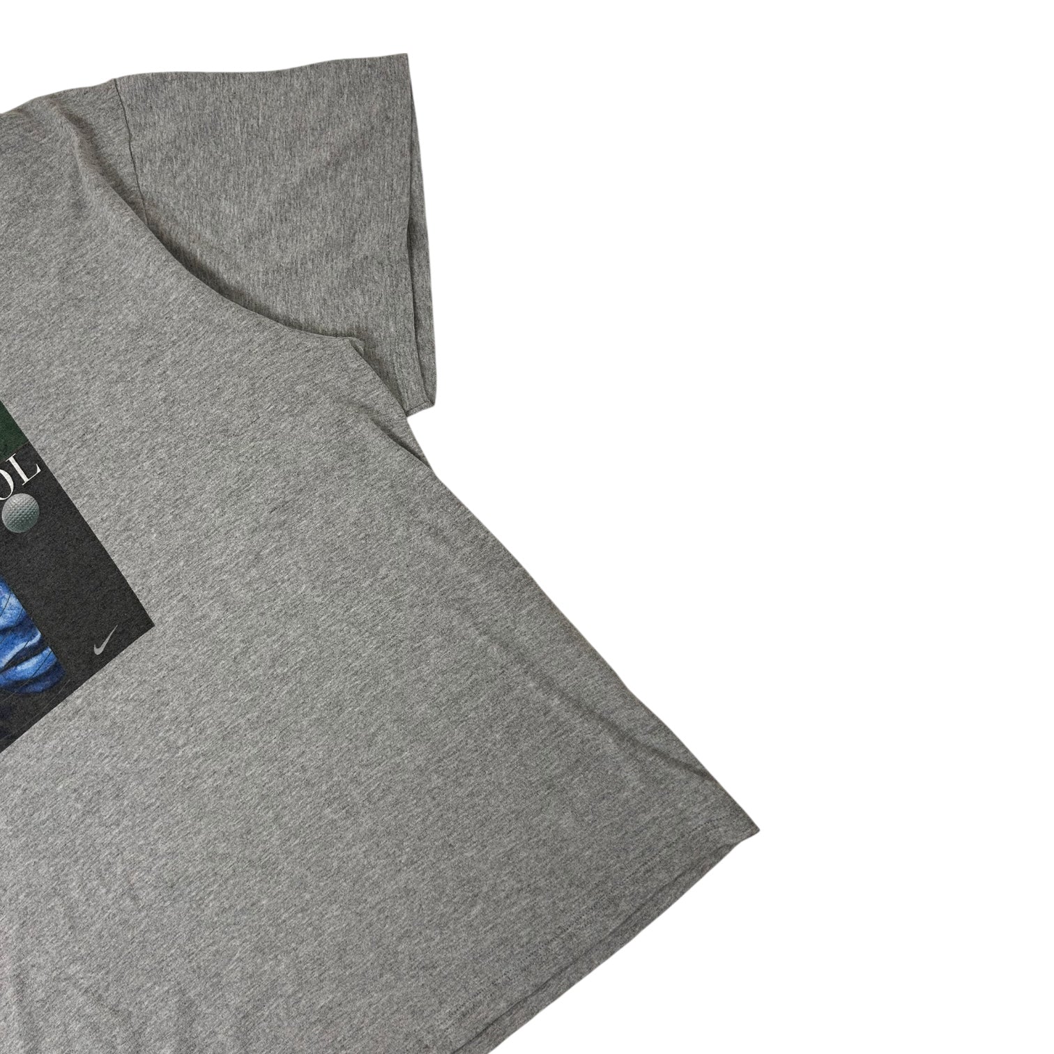 Vintage Nike Precision & Control Tiger Woods T-Shirt Grey