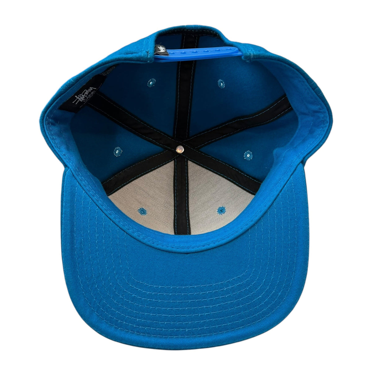 Stussy Wool Snapback Sky Blue