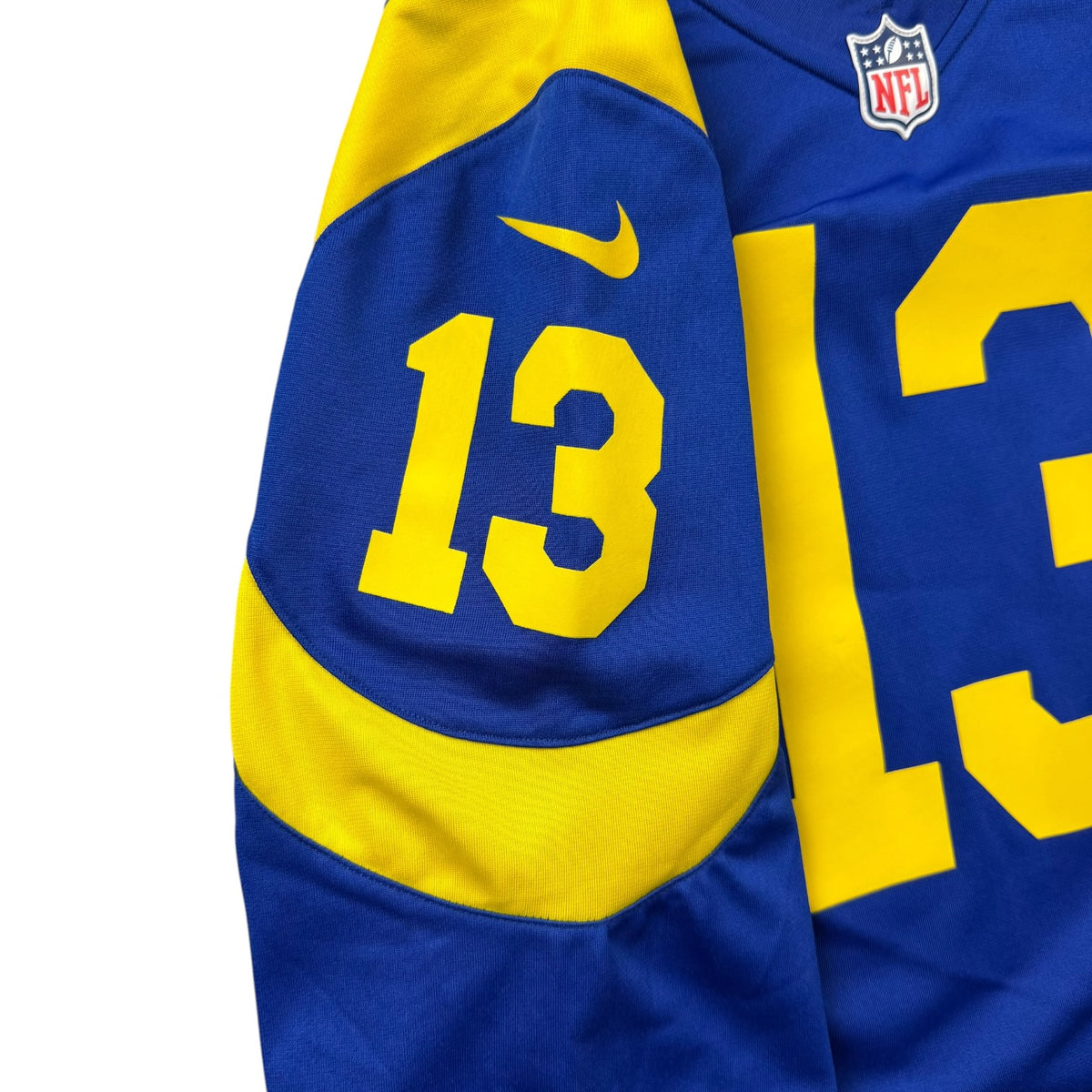 Vintage Nike Los Angeles Rams Kurt Warner Home Jersey Blue