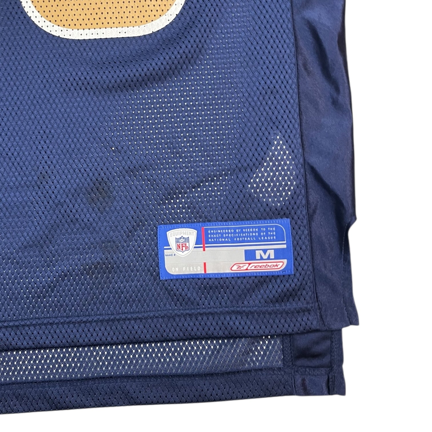 Vintage St. Louis Rams Marshall Faulk Jersey Navy
