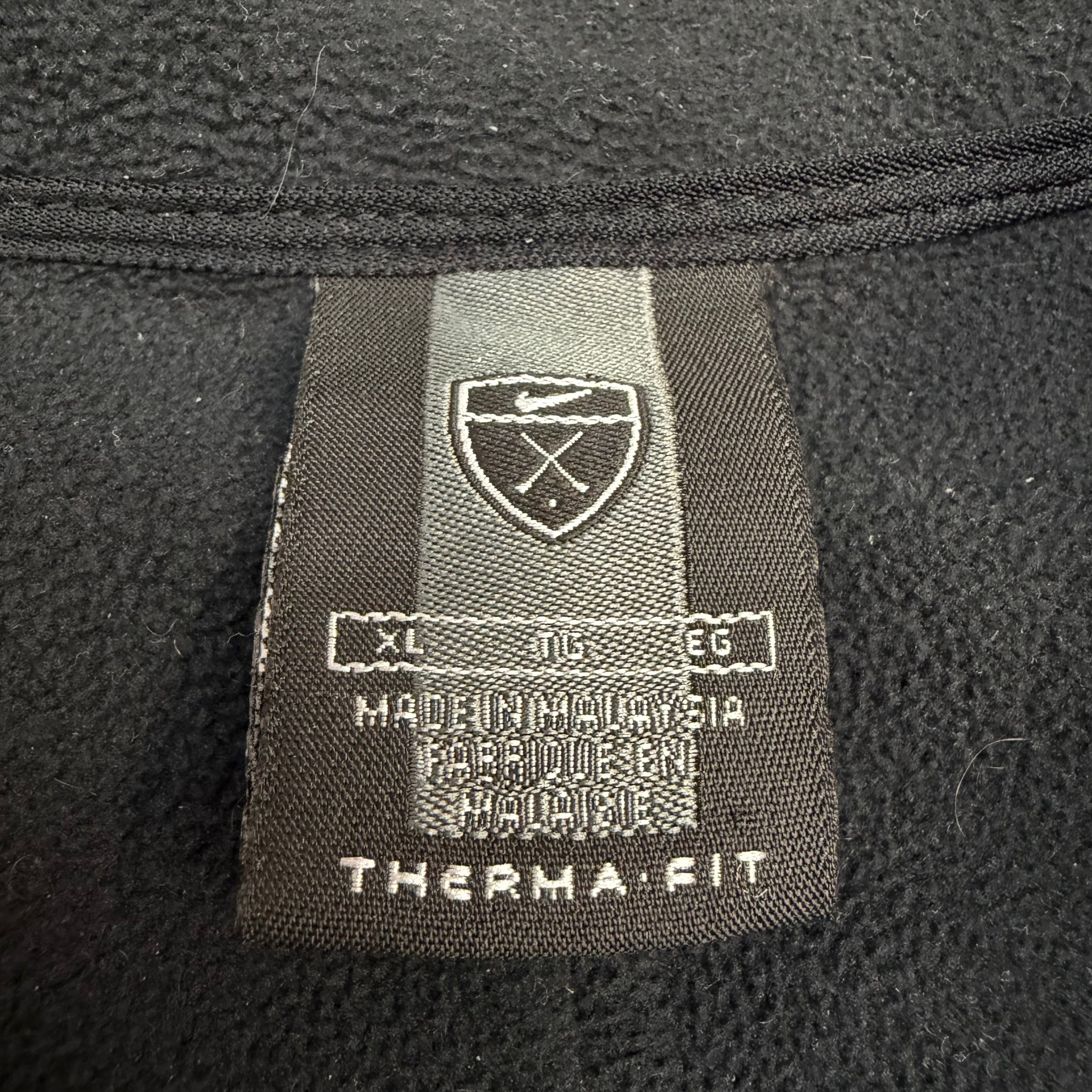 Vintage Nike Golf Therma-Fit Fleece Jacket Black