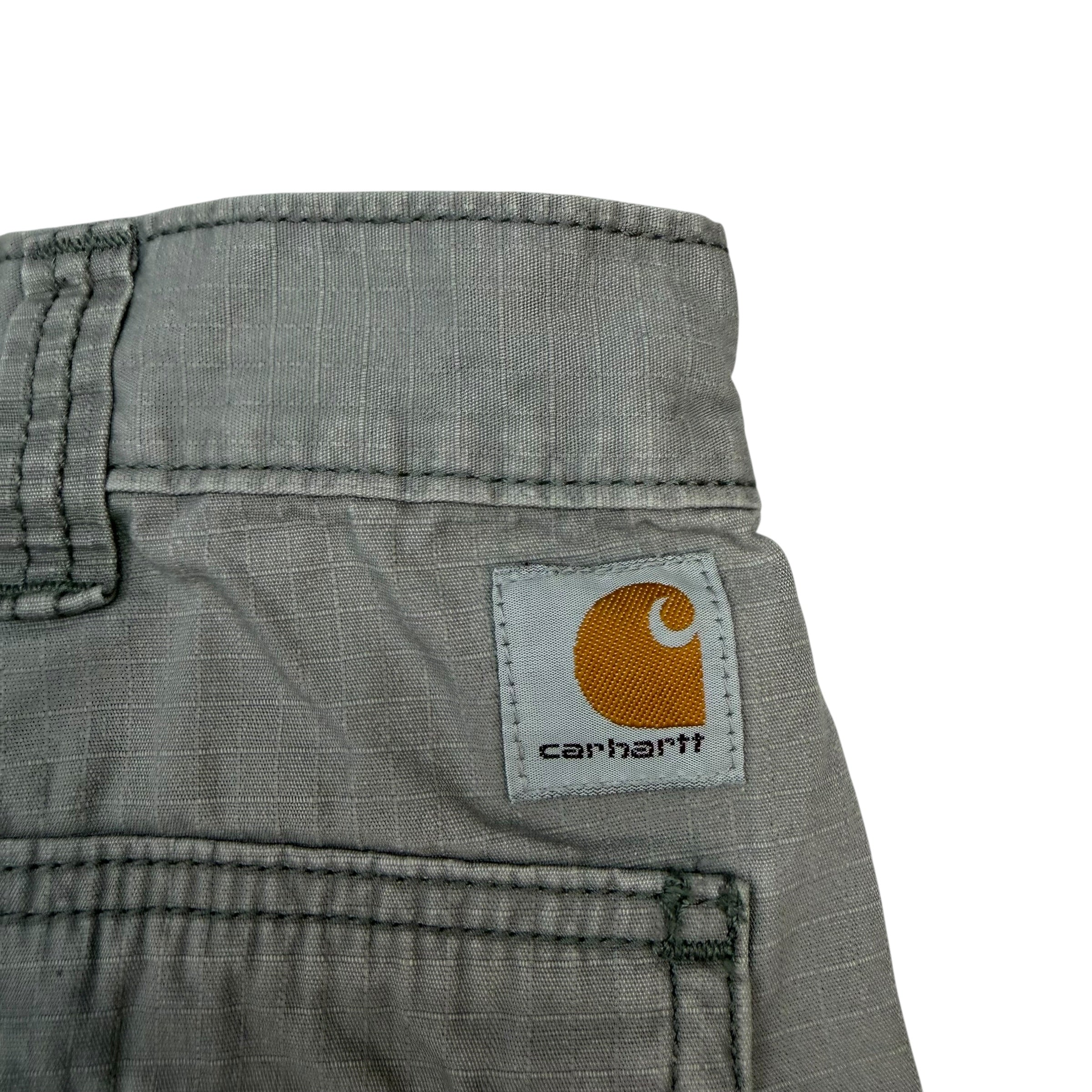 Vintage Carhartt Ripstop Shorts Grey