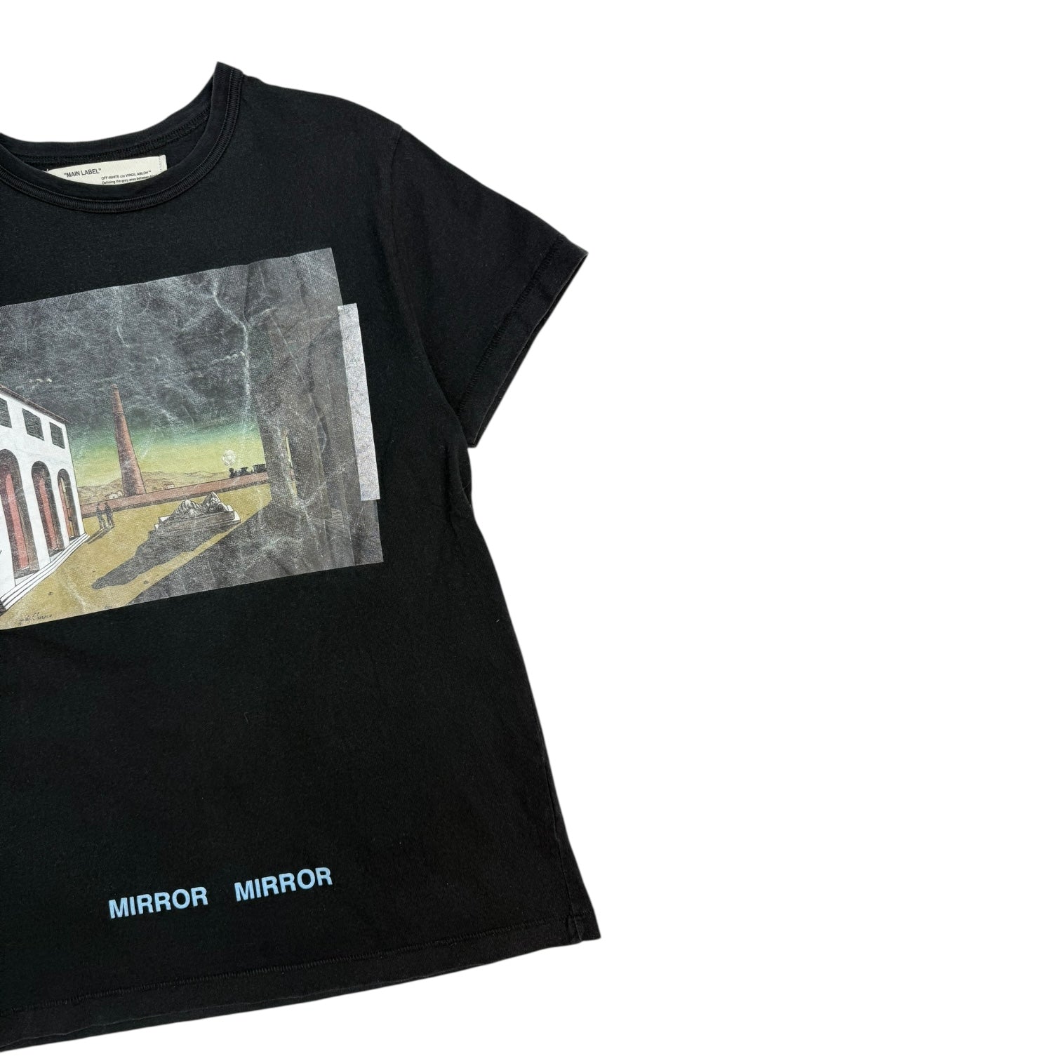 Off-White Chirico Mirror Mirror Tee Black
