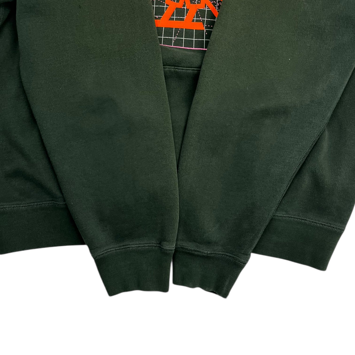 OVO Grid Owl Hoodie Forest Green