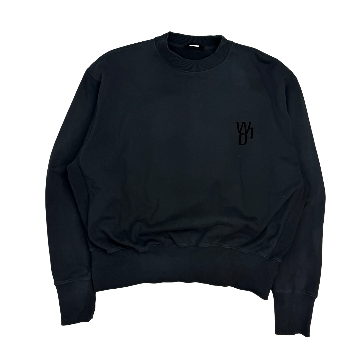 We11Done Glow In The Dark Teddy Sweater Black