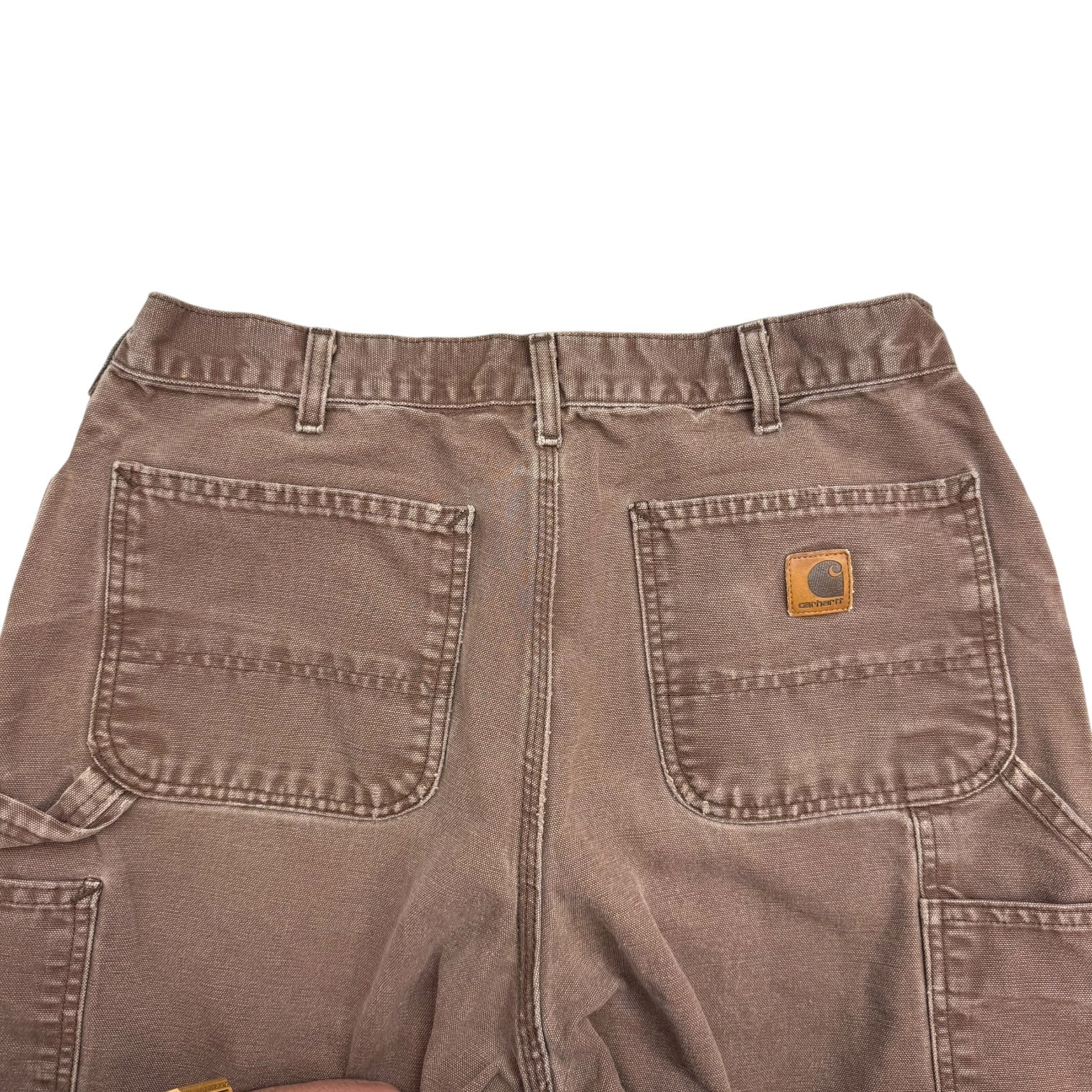Vintage Carhartt Dungaree Pants Chocolate Brown