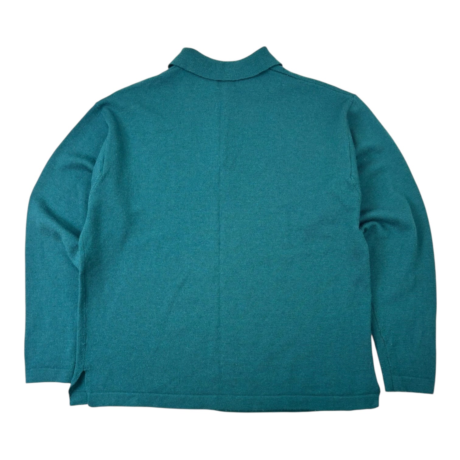 Vintage Gap Henley Knit Sweater Green