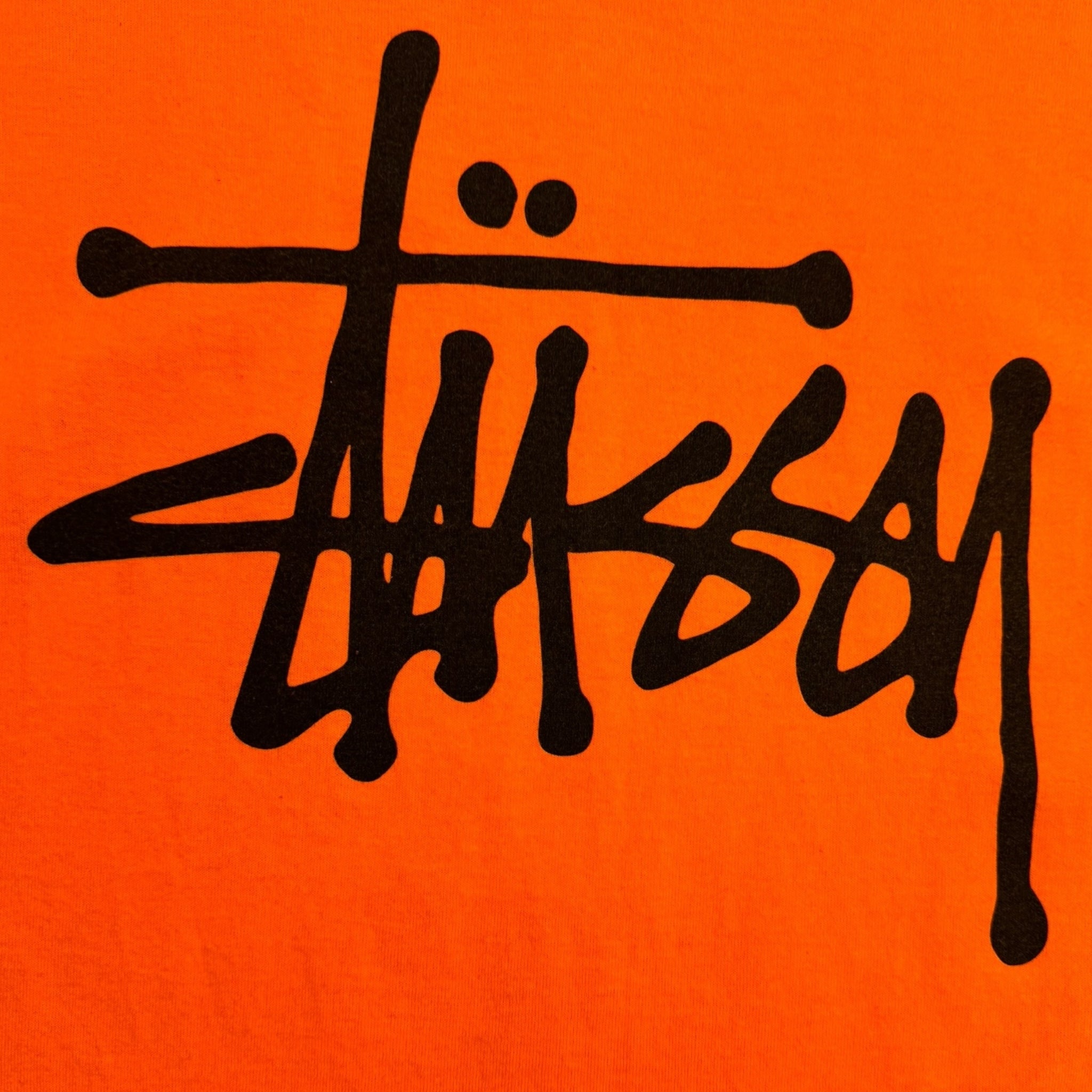 Stussy Pool Service T-Shirt Orange