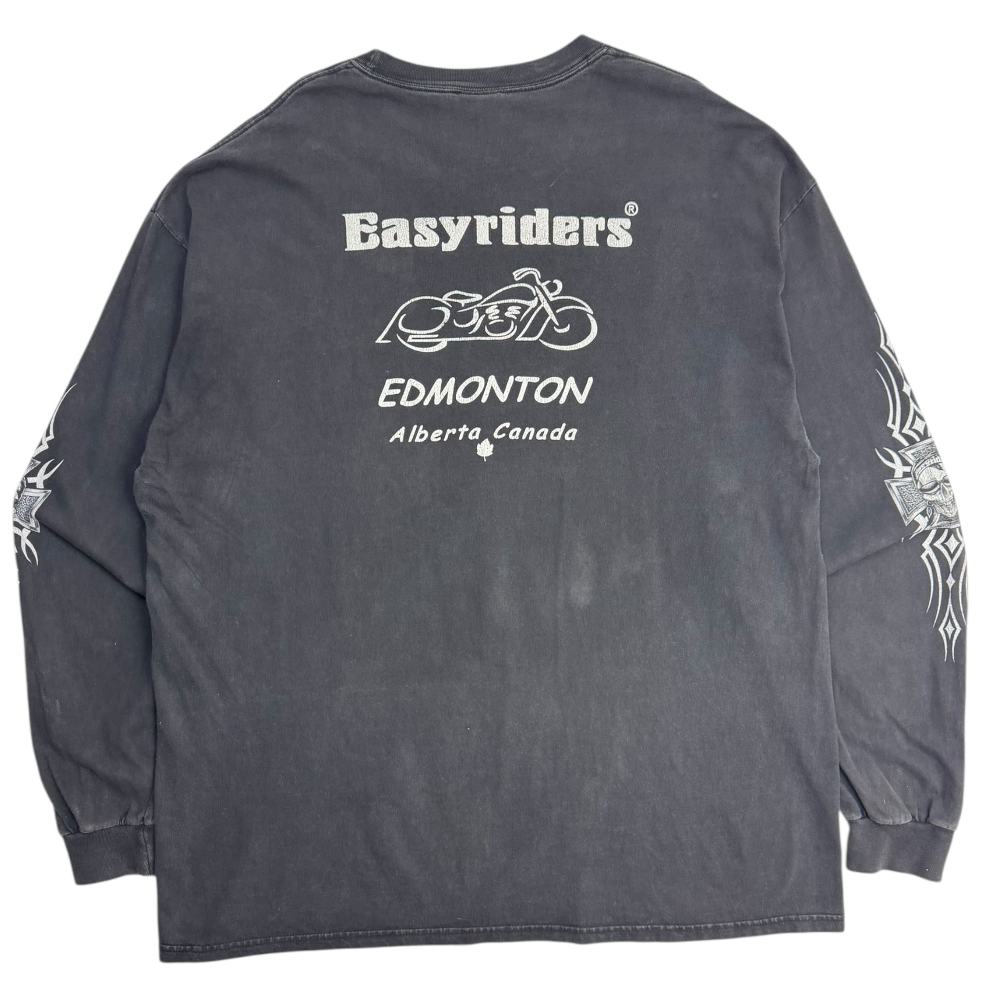 Vintage Iron Cross Easyriders Edmonton Longsleeve Shirt